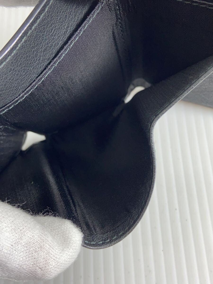 Balenciaga Sheepskin Tri-Fold Wallet Black