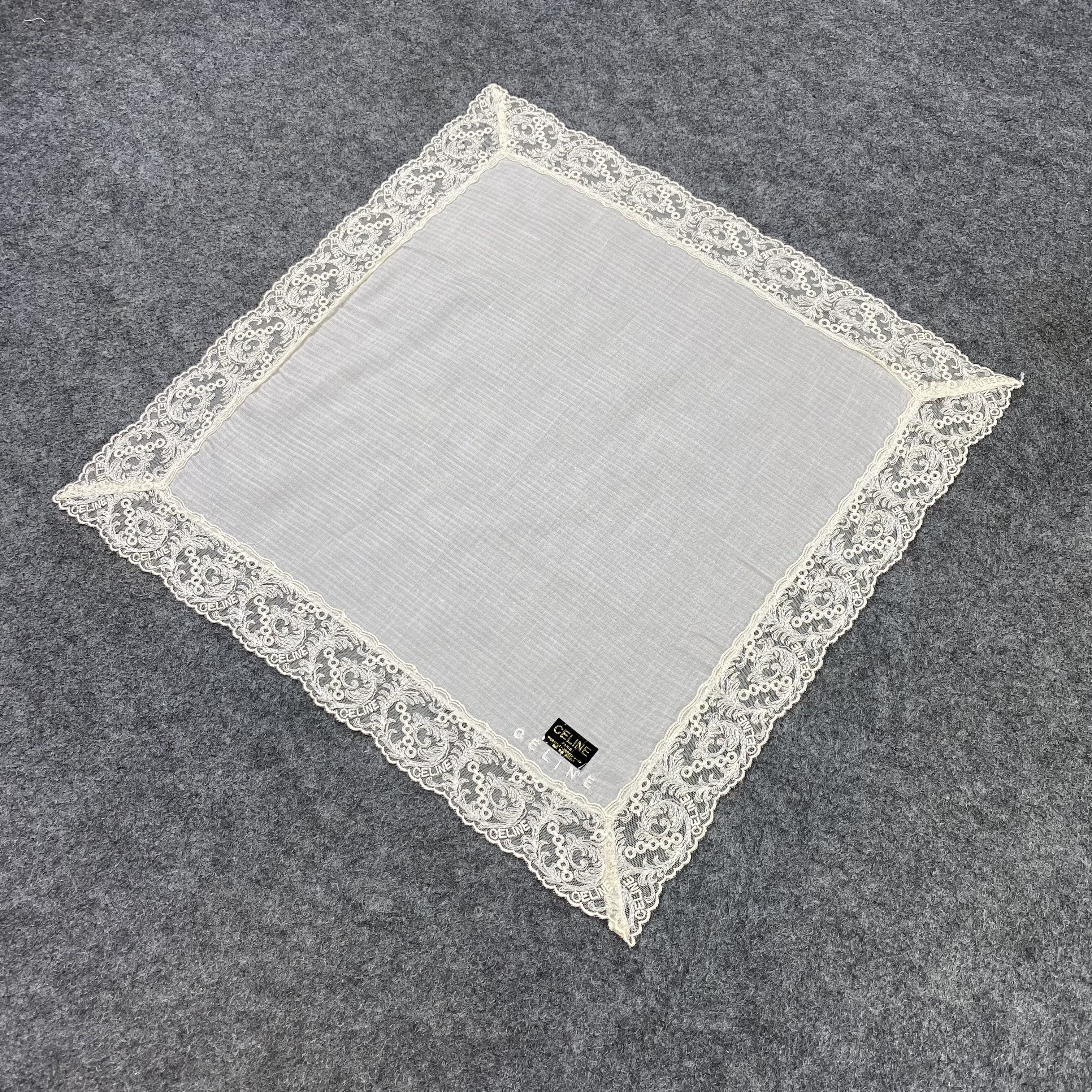 Celine Celine Handkerchief Neckerchief Bandana-B1923 Size ONE SIZE - 4 Thumbnail