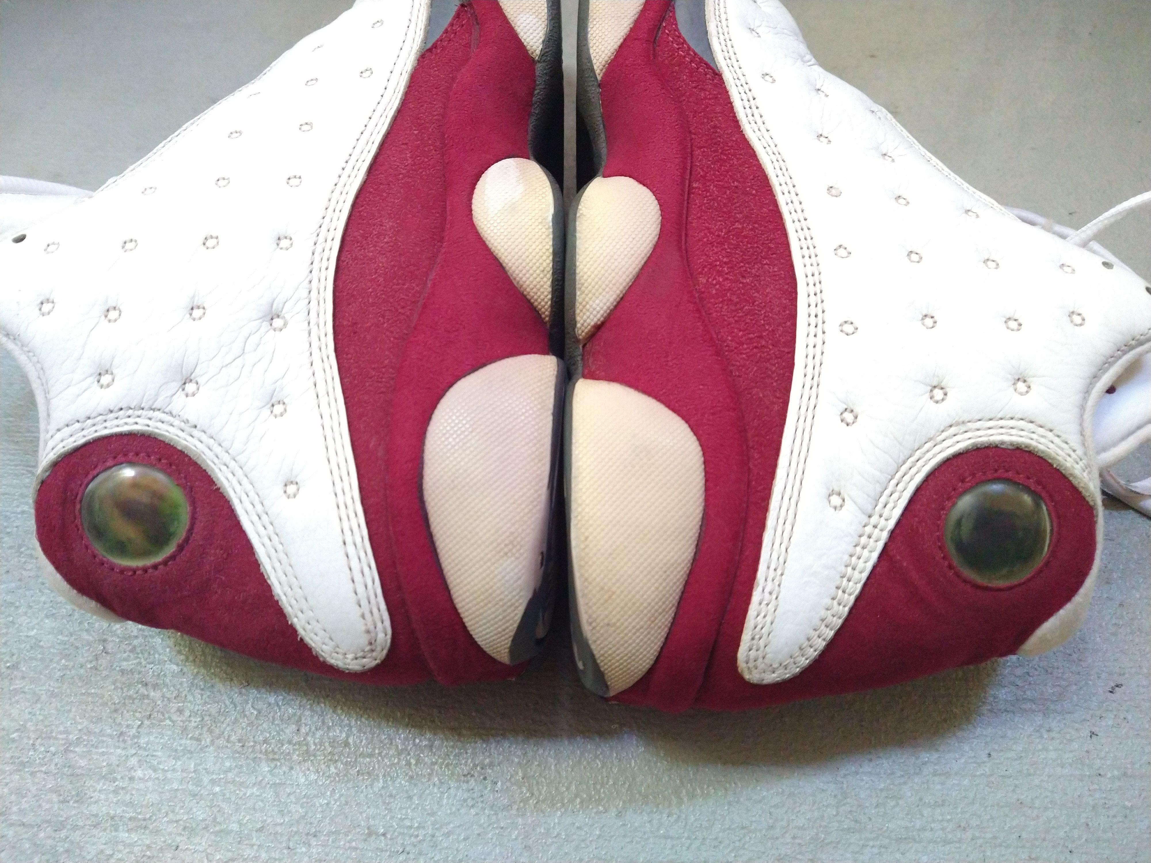 Jordan Brand Nike Air Jordan 13 Retro Maroon Grey Toe Size 9.5 310004-161 Size US 9.5 / EU 42-43 - 9 Thumbnail