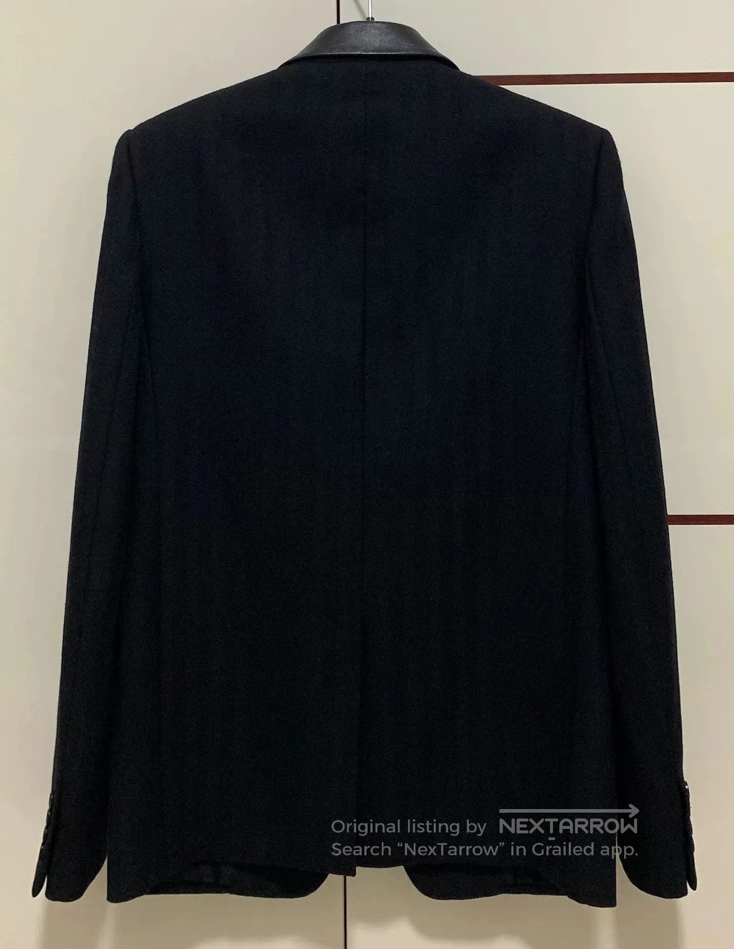 Saint Laurent Paris Saint Laurent Black Shearling Blazer. Size US M / EU 48-50 / 2 - 2 Thumbnail