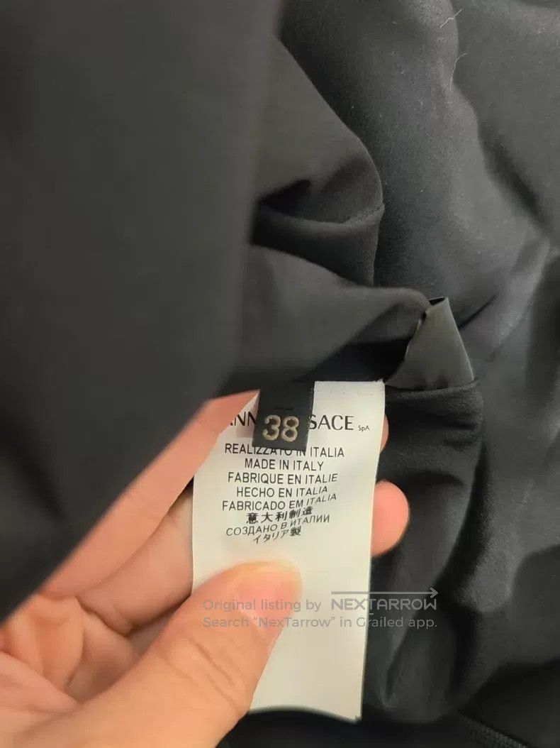 Versace Versace Black letter sequin dress Size XS / US 0-2 / IT 36-38 - 3 Thumbnail