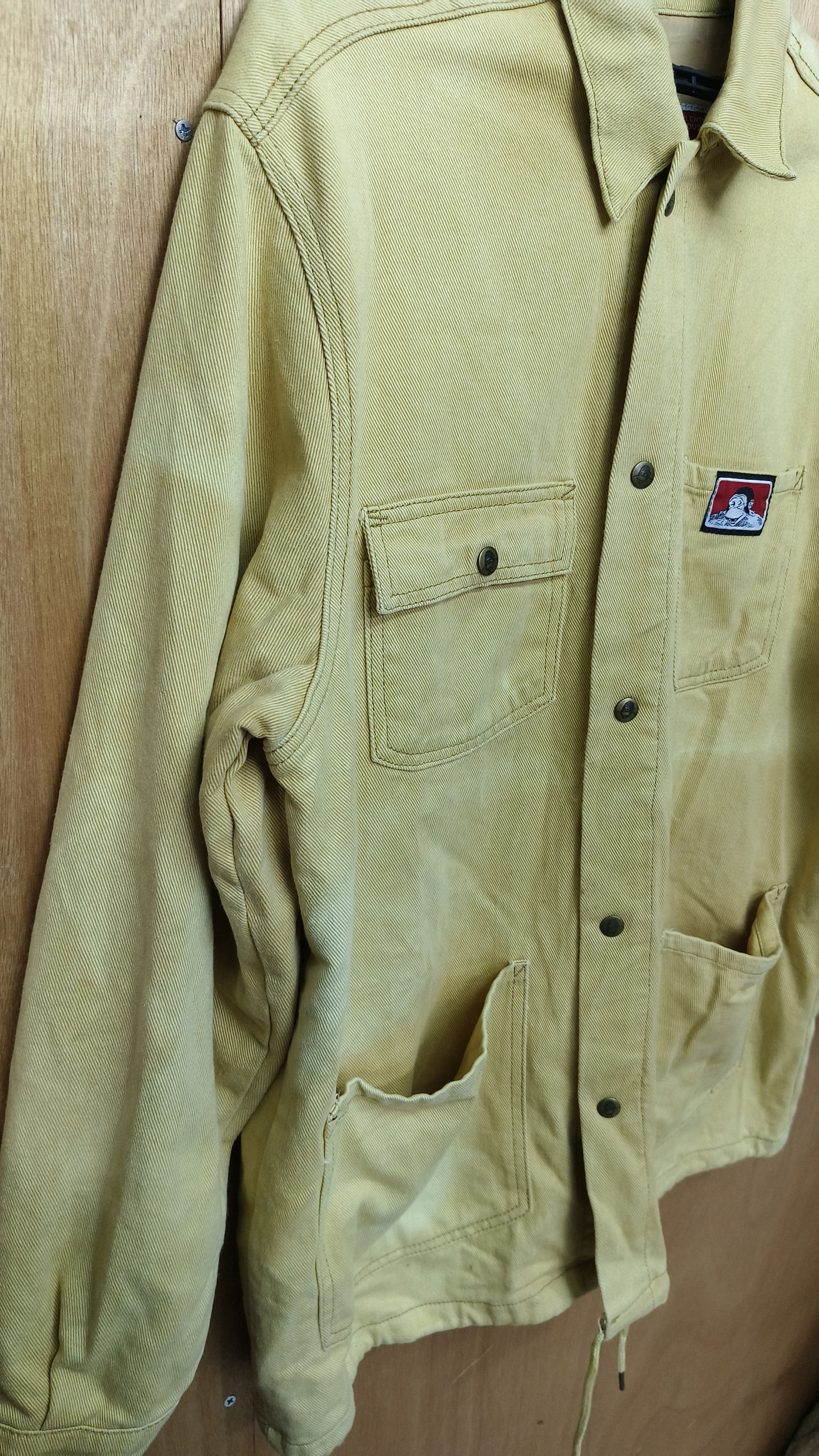 Ben Davis VINTAGE BEN DAVIS WORKERS JACKET FADED COLOUR Size US XL / EU 56 / 4 - 6 Thumbnail