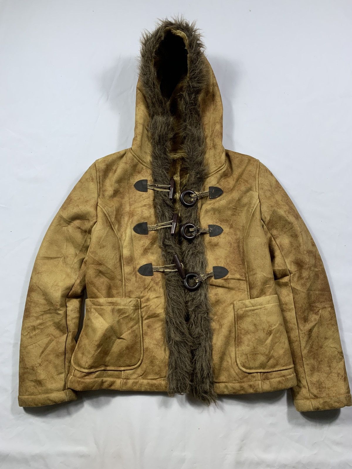 14th Addiction Faux Fur Comme Ca Boys Distressed Hoodie Lgb style Size US M / EU 48-50 / 2 - 6 Thumbnail