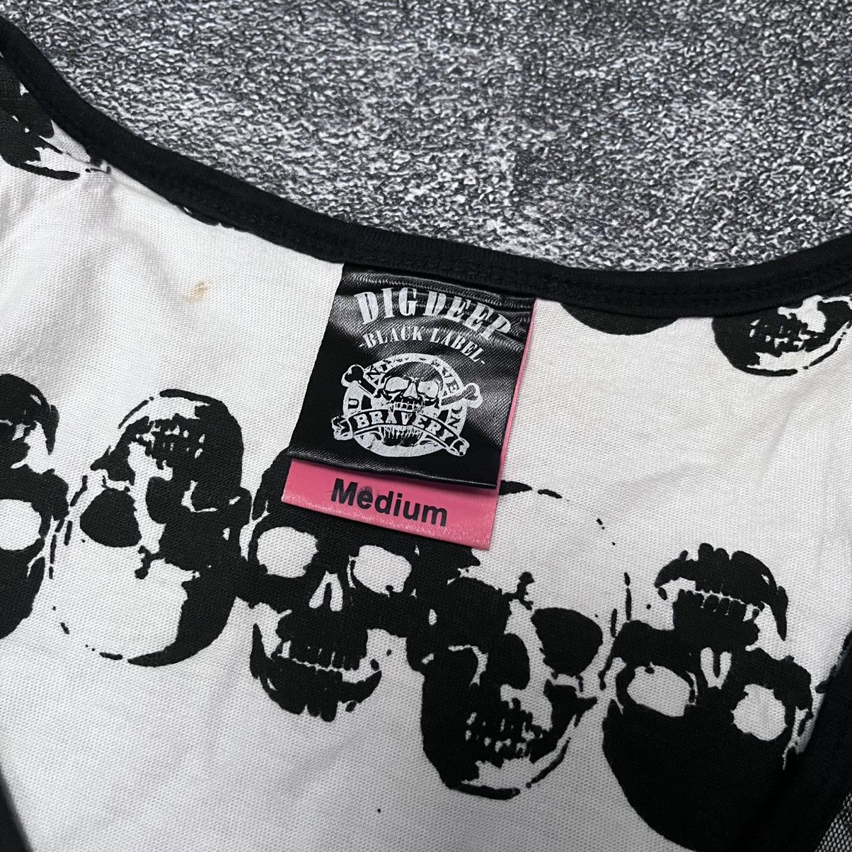Japanese Brand Dig Deep Y2K Royal Bones Dress Size M / US 6-8 / IT 42-44 - 4 Thumbnail