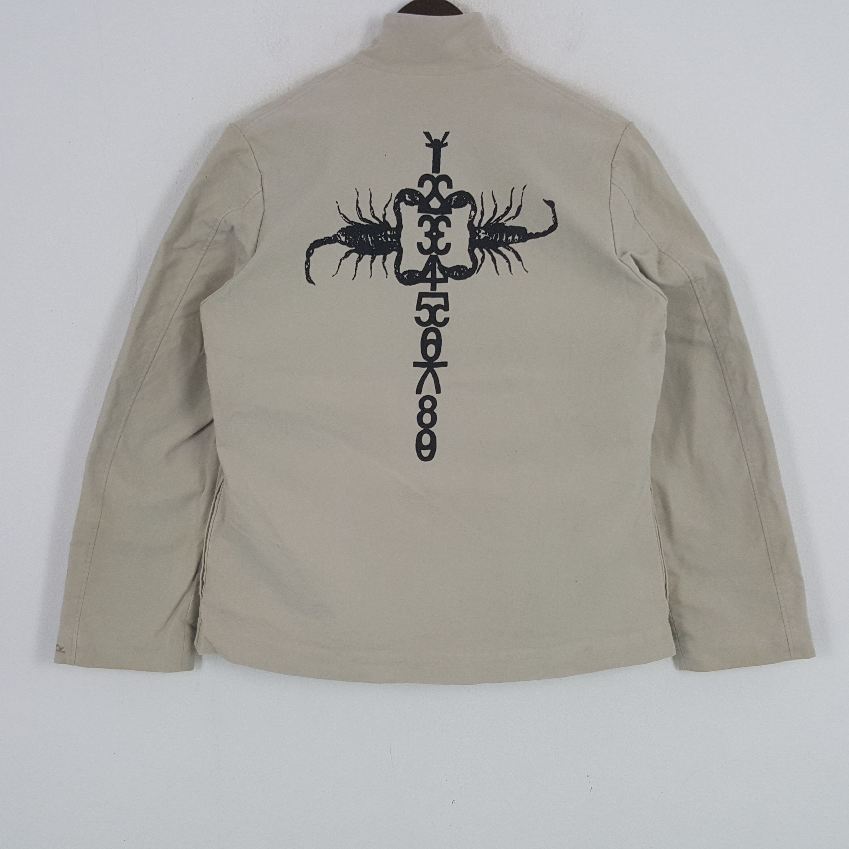 45rpm × If Six Was Nine Vintage 45rpm x Custom Art Scorpion Jacket Size US S / EU 44-46 / 1 - 1 Thumbnail