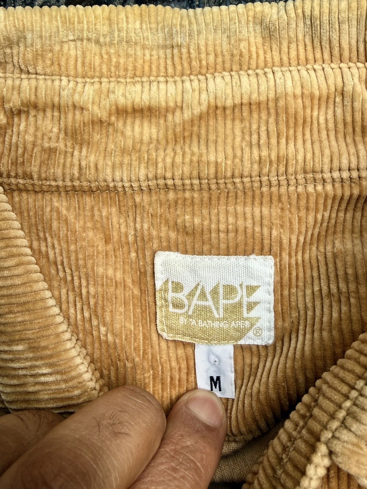 Bape RARE BAPE CORDUROY MILITARY SHACKET Size US M / EU 48-50 / 2 - 17 Thumbnail