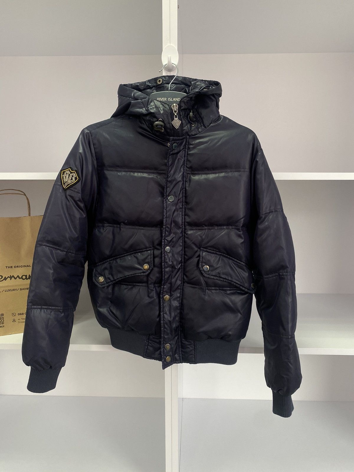 Designer × Vintage Vintage Bomb Boogie Puffer Jacket Casual Vintage Jacket Size L / US 10 / IT 46 - 4 Thumbnail