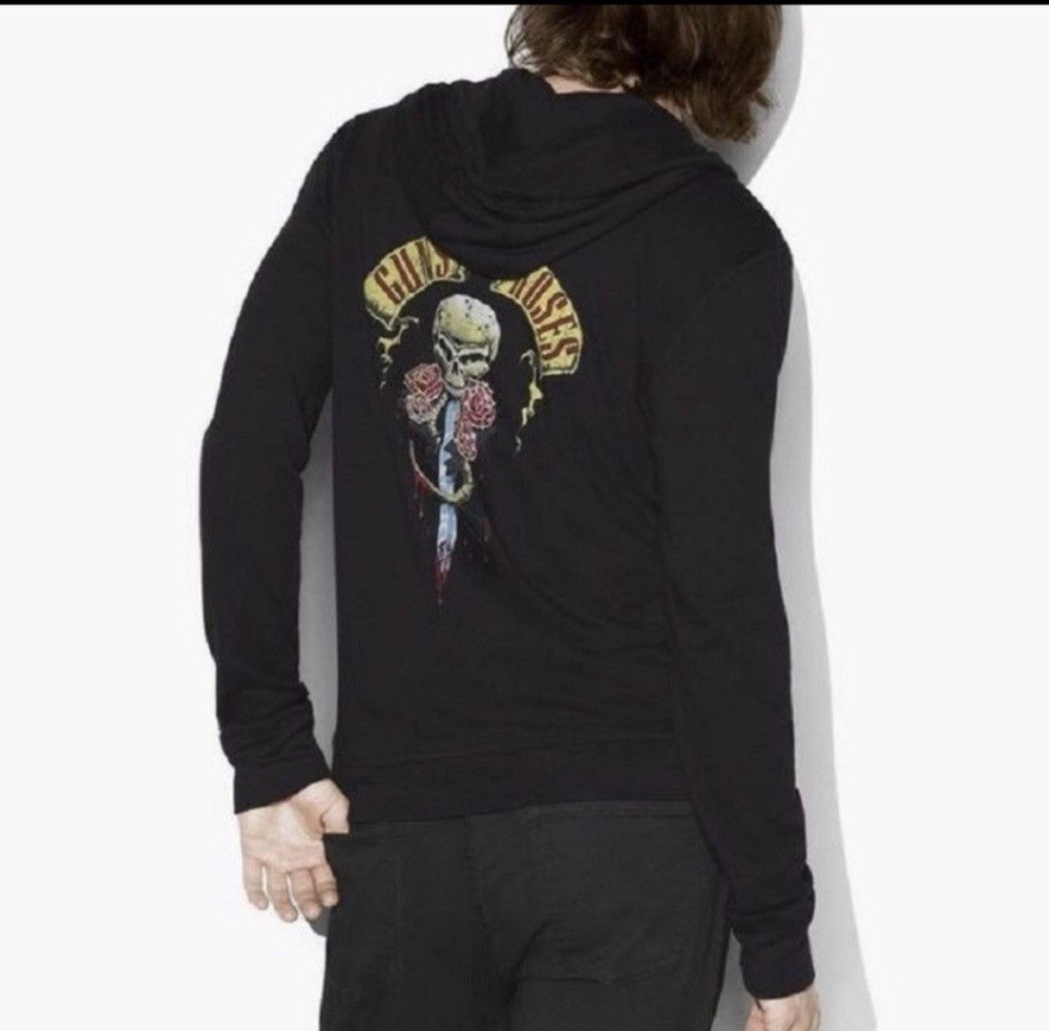 John Varvatos Guns N’ Roses hoodie tee Large. Size US L / EU 52-54 / 3 - 1 Thumbnail