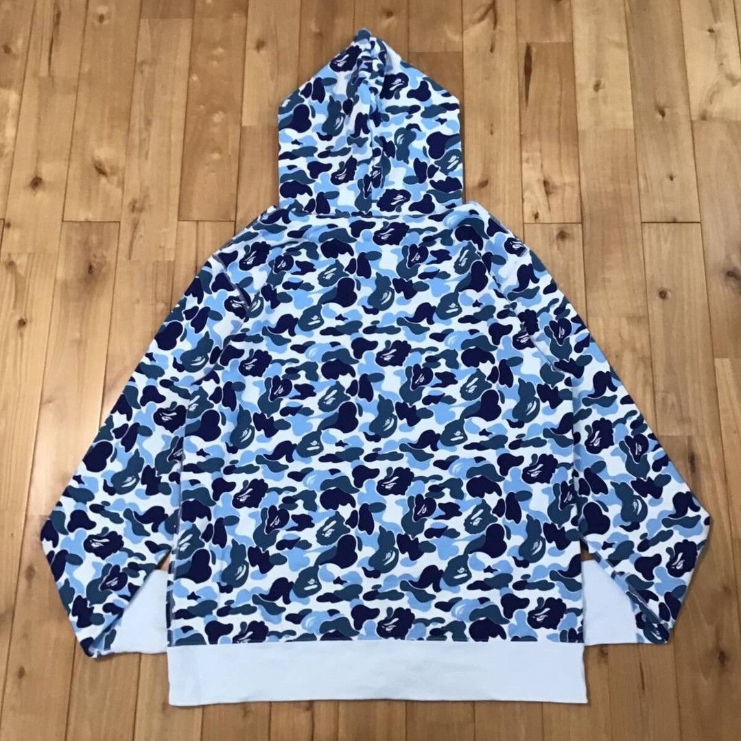 Bape BAPE logo ABC camo blue full zip hoodie a bathing ape Size US XL / EU 56 / 4 - 3 Thumbnail