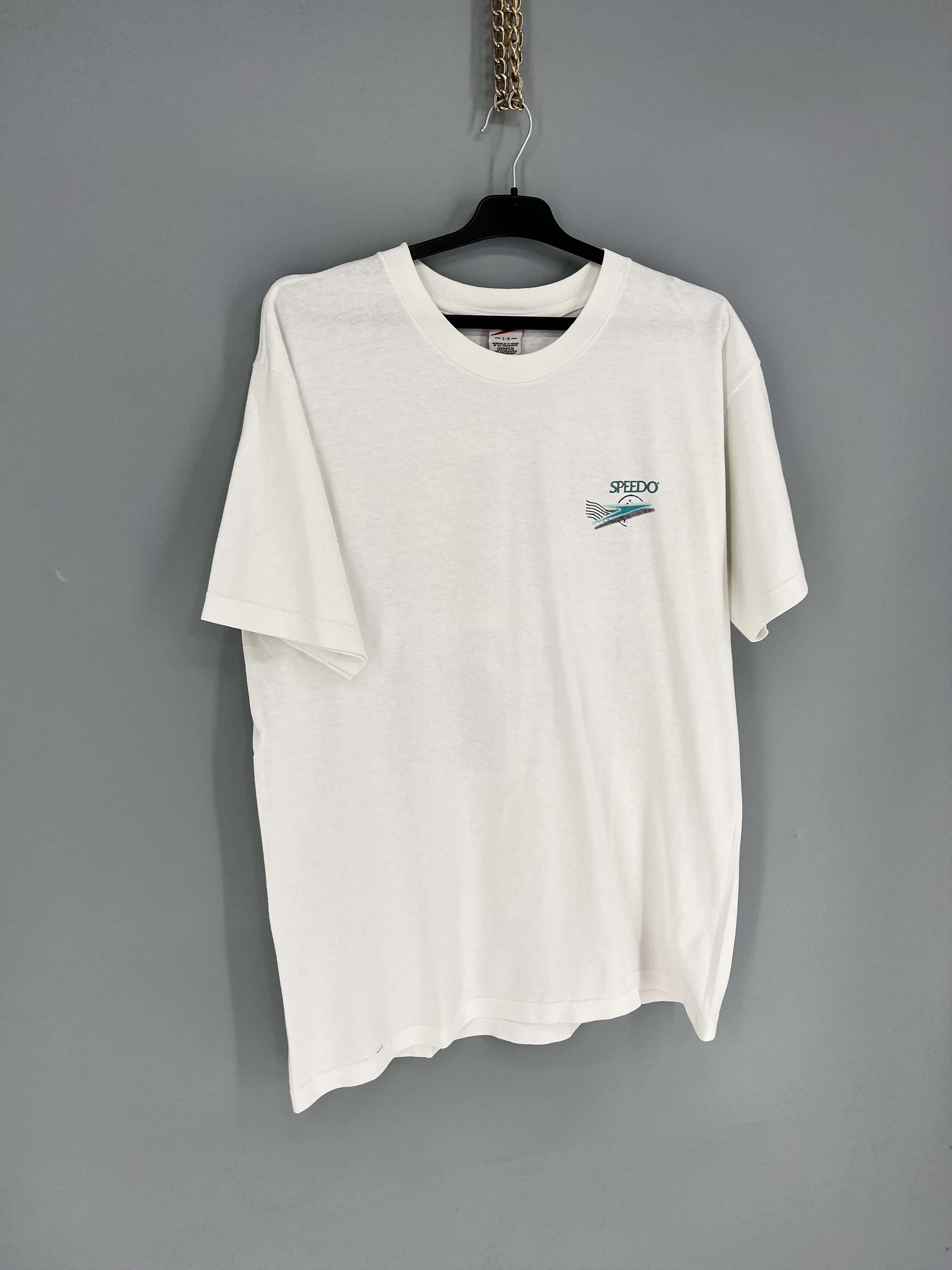 Speedo T shirt Vintage Speedo 1999 L Timbre Nature Dauphin Size US L / EU 52-54 / 3 - 3 Thumbnail