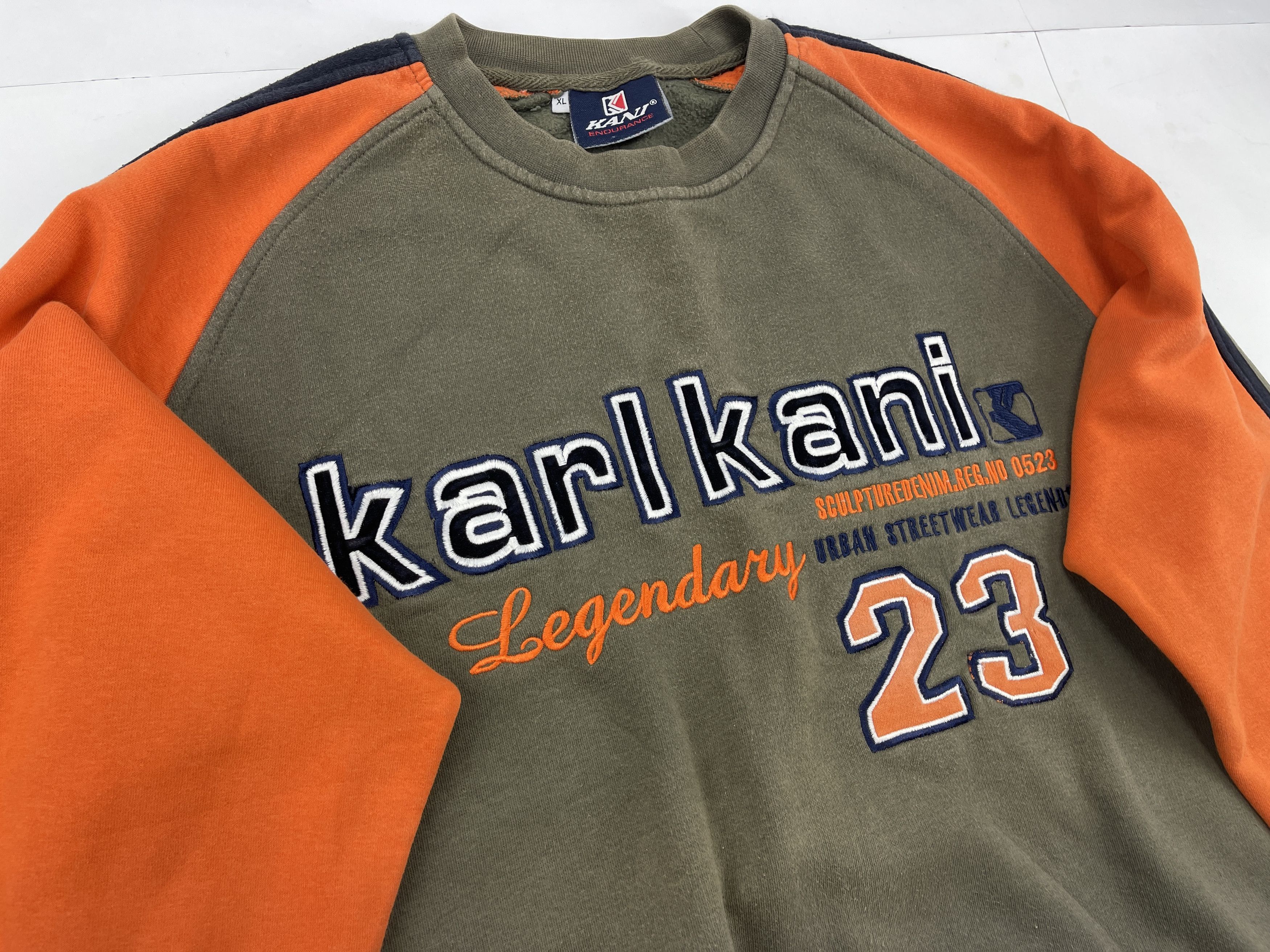 Karl Kani KARL KANI sweatshirt, Kani Endurance vintage 90s hip hop, XL Size US XL / EU 56 / 4 - 4 Thumbnail