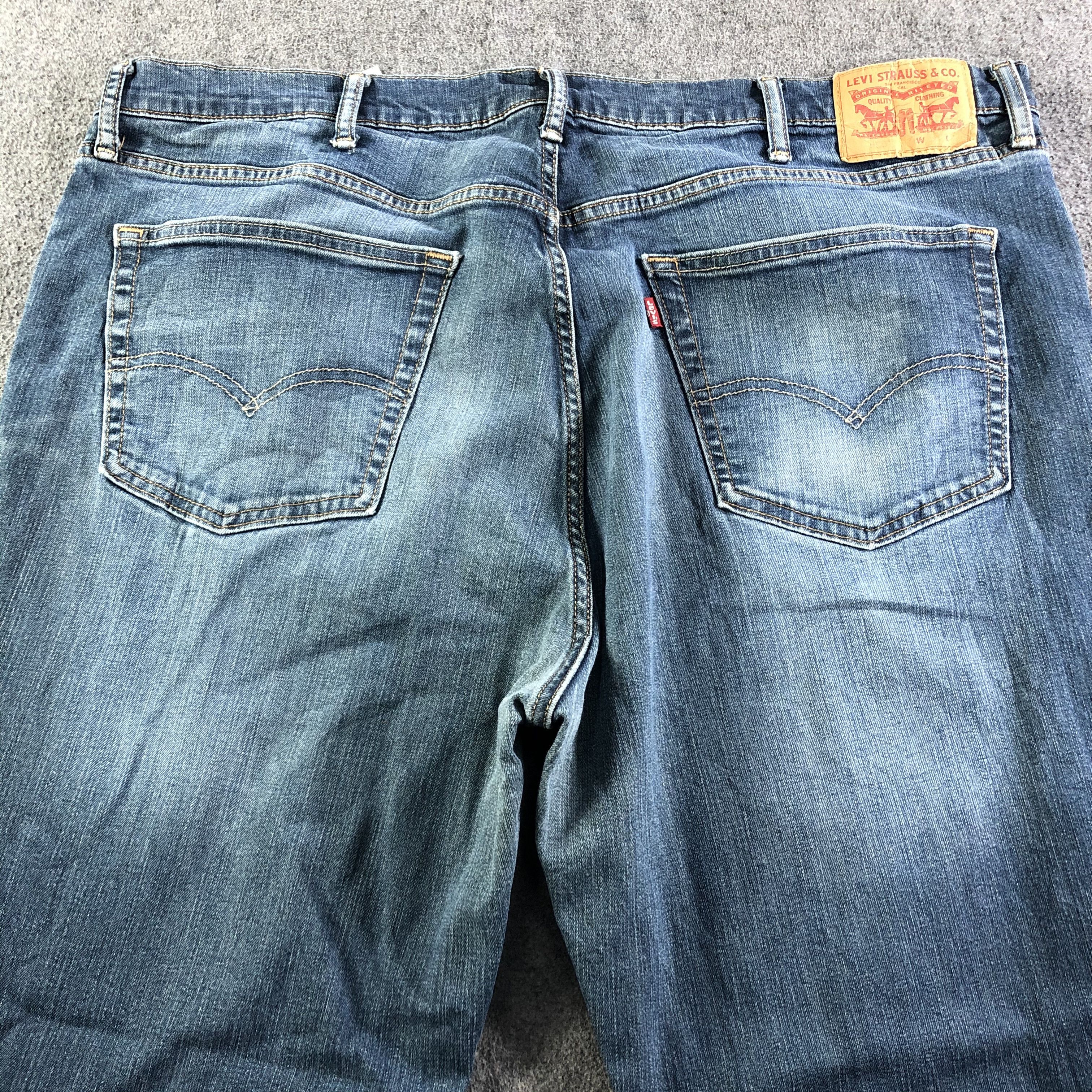 Levi's Vintage Blue Wash Levis 559 Jeans-J3418 Size US 44 / EU 60 - 4 Thumbnail