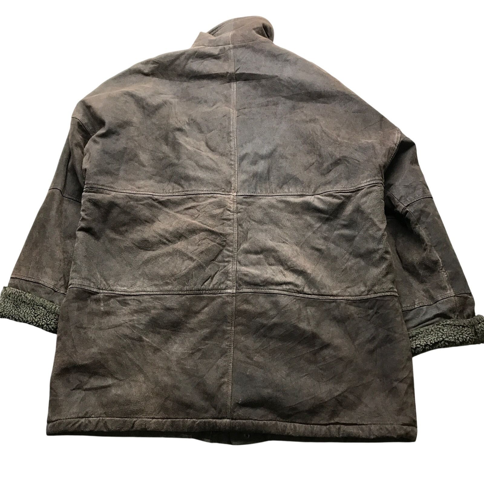 Other VTG East West Rugged Sherpa Lined Genuine Leather Jacket XL Size US XL / EU 56 / 4 - 6 Thumbnail