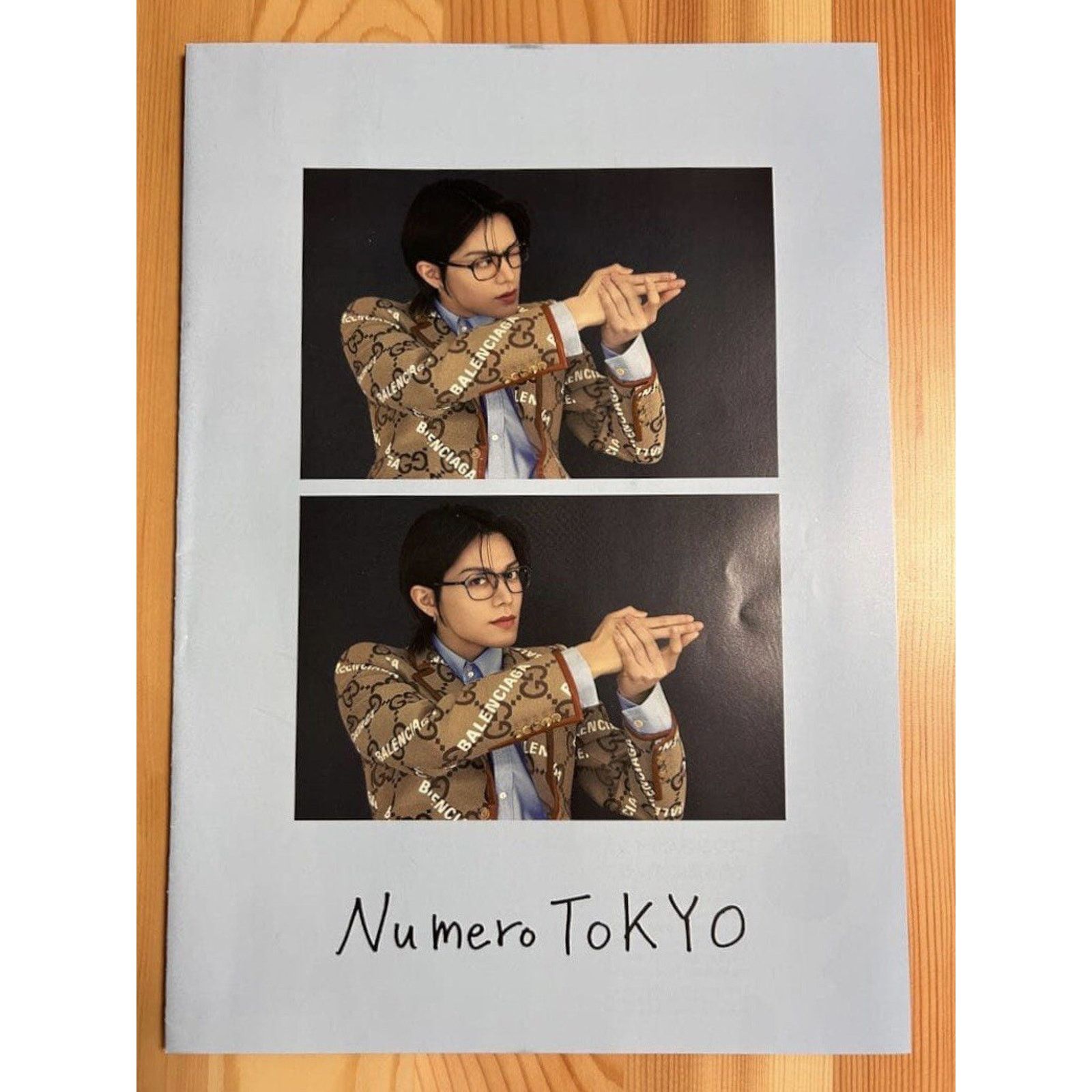 Balenciaga × Japanese Brand × Numero 00 Numero TOKYO HOMME special edition Magazine BALENCIAGA Cover Size ONE SIZE - 5 Thumbnail