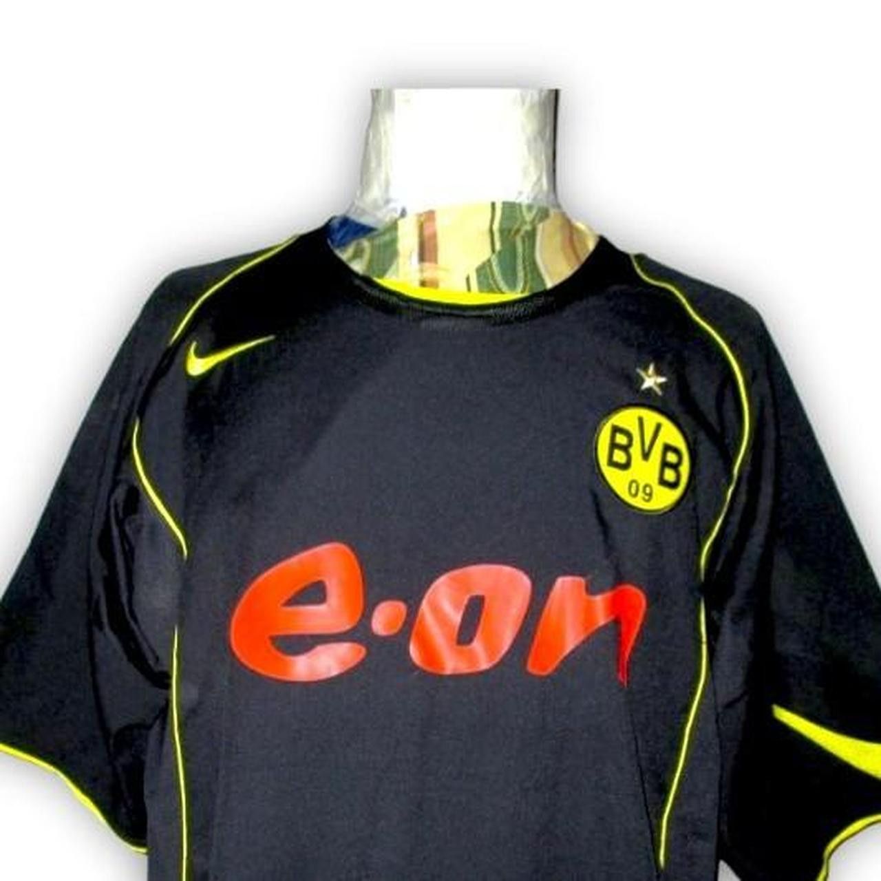 Nike Borussia Dortmund Germany 2004 2005 Away Shirt Jersey BVB Size US XL / EU 56 / 4 - 4 Thumbnail