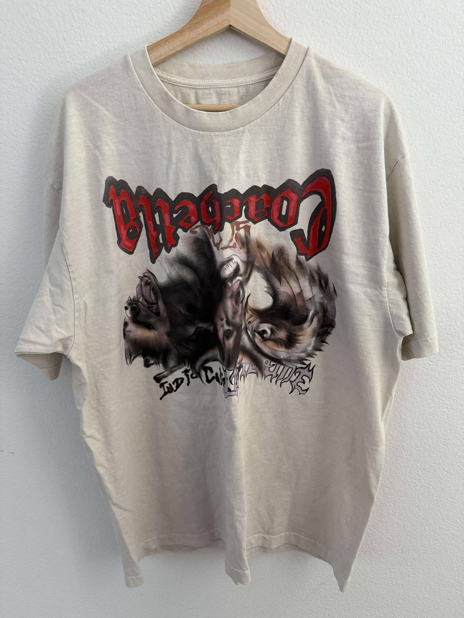 Travis Scott Coachella 2025限定Tシャツ XL Travis Scott Coachella Exclusive T Shirt Large 2025 (NEVER