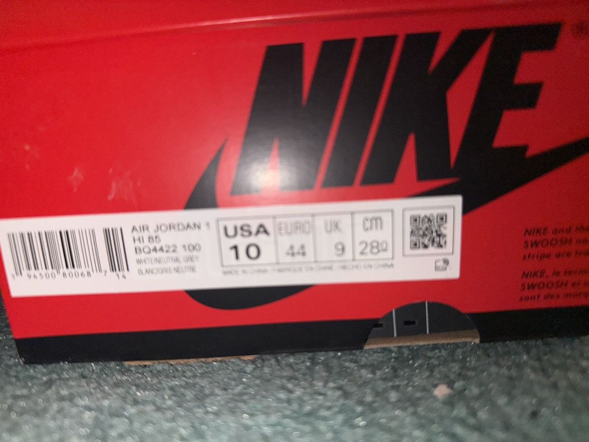 Jordan Brand Jordan 1 85 High Neutral Grey Size US 10 / EU 43 - 6 Thumbnail
