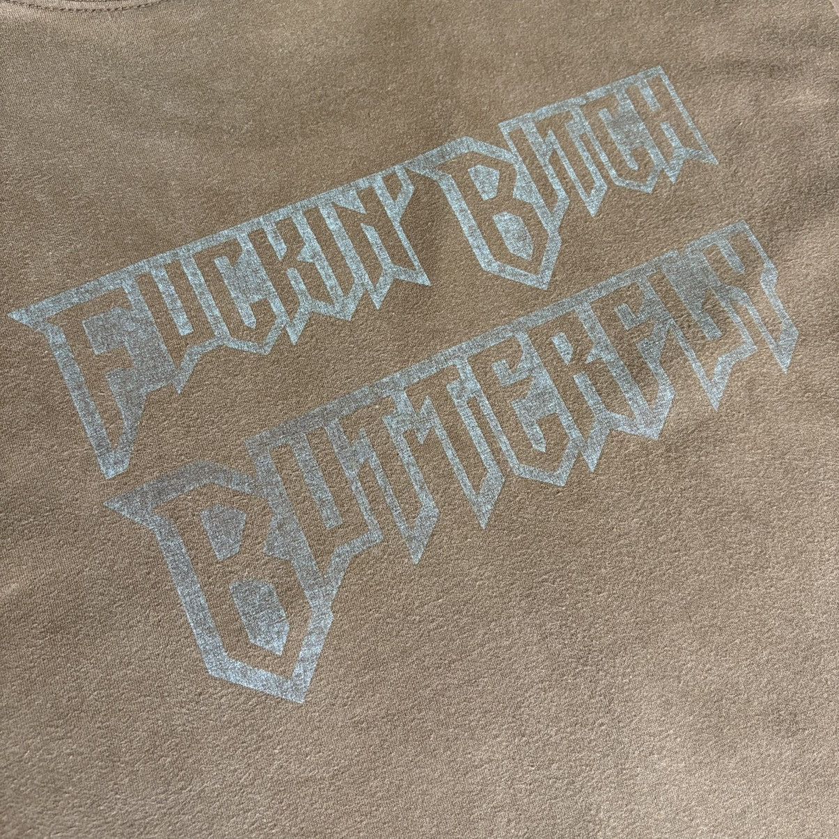 Vintage Vintage 90s Magnum Force Butterfly Fuck Skateboard T-Shirt Size US L / EU 52-54 / 3 - 4 Thumbnail