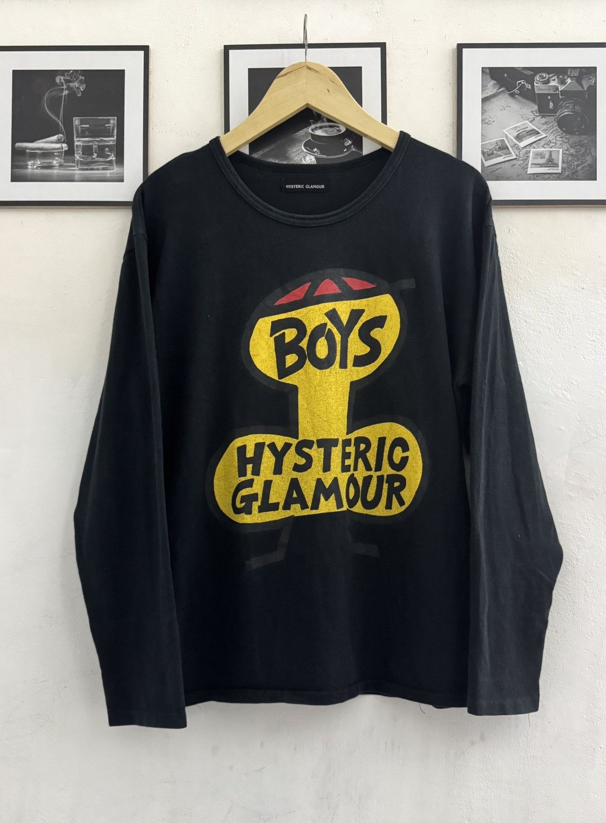 Hysteric Glamour Too Drunk to Fuck Hysteric Glamour Longsleeve