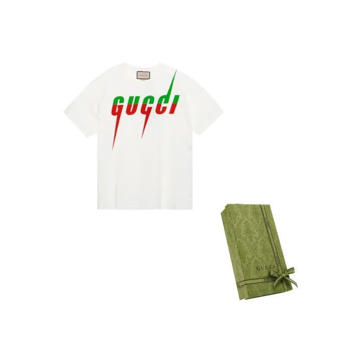 Gucci Gucci Gucci Lido Print Short Sleeve T-Shirt -2506 Size US L / EU 52-54 / 3 - 1 Thumbnail