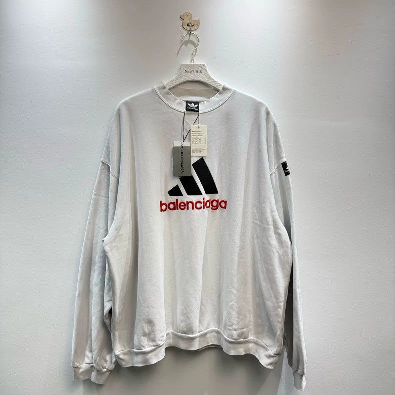 Balenciaga Balenciaga Adidas co-branded embroidered printed Logo long Size US L / EU 52-54 / 3 - 1 Thumbnail