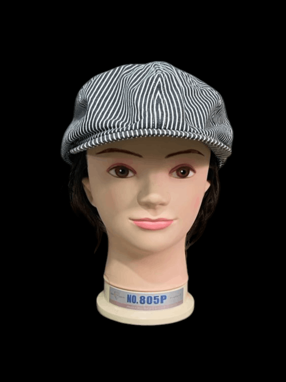 Sugar Cane Sugar Cane Hickory Stripe Hat Size ONE SIZE - 1 Thumbnail