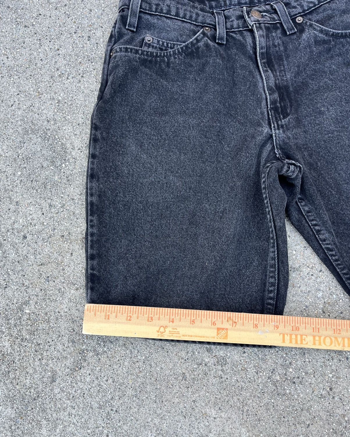Levi's × Vintage Vintage Orange Tab Levi’s 550 Black Jean Shorts Denim Jorts Size US 29 - 9 Thumbnail