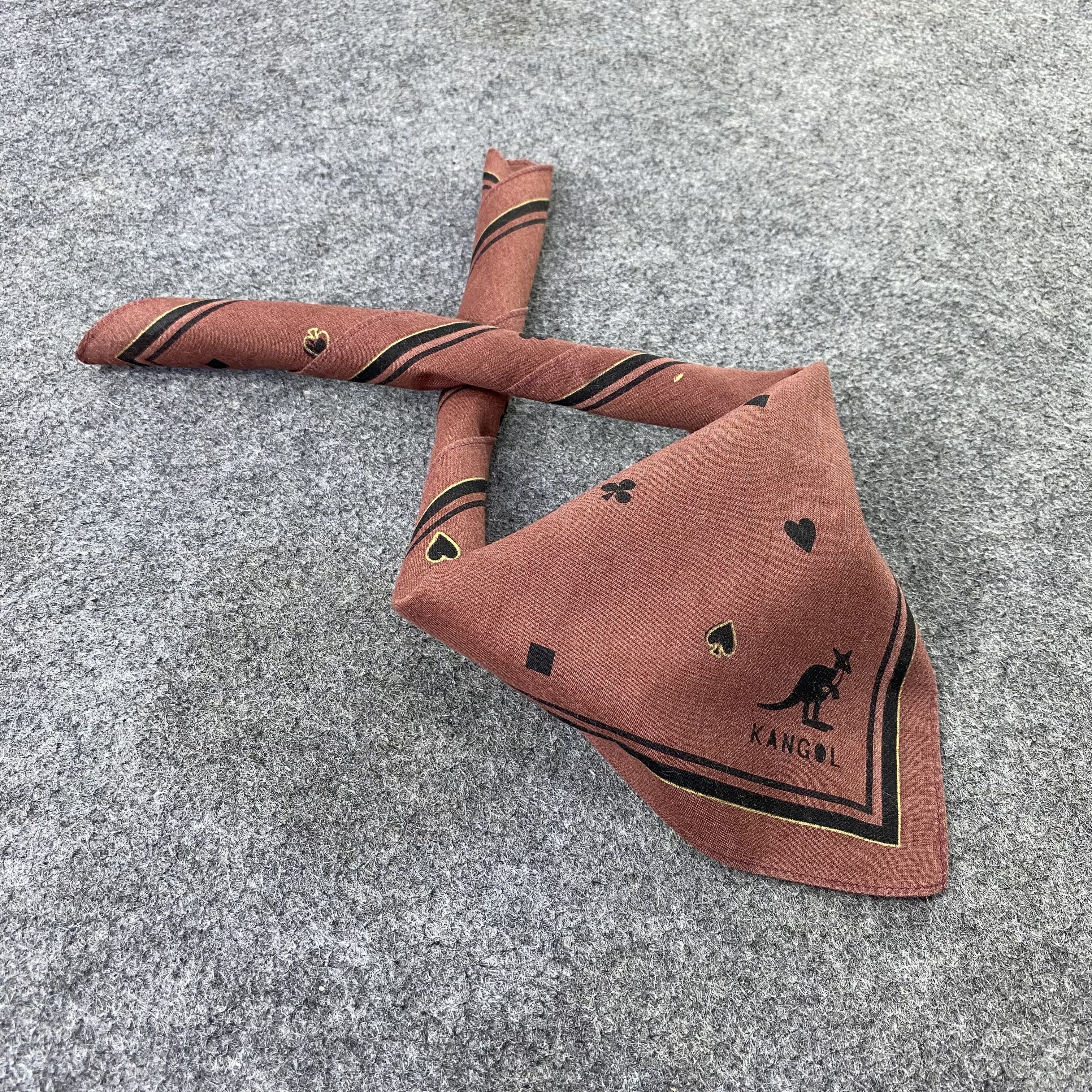 Kangol Rare Vintage Kangol Handkerchief / hanky scarf-B1251 Size ONE SIZE - 1 Thumbnail
