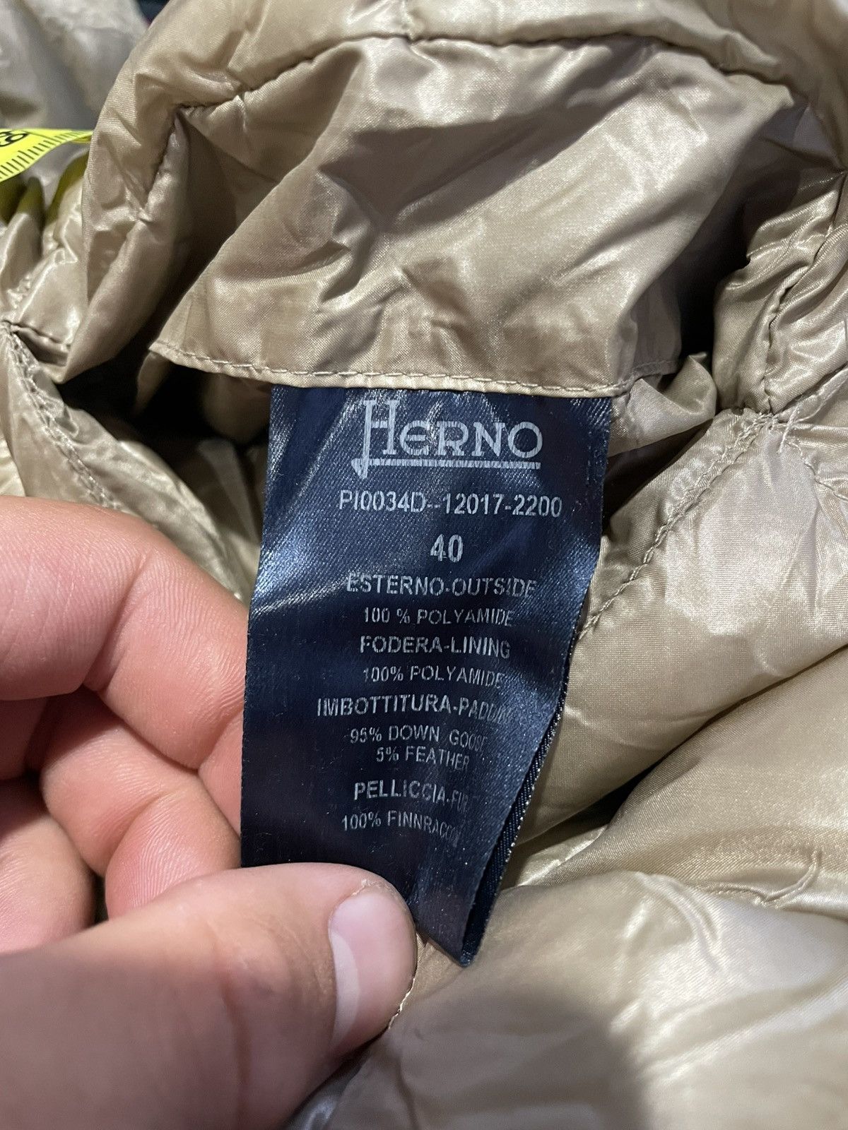 Herno Herno Long Down Puffer beige jacket size 40(M) Size S / US 4 / IT 40 - 13 Thumbnail