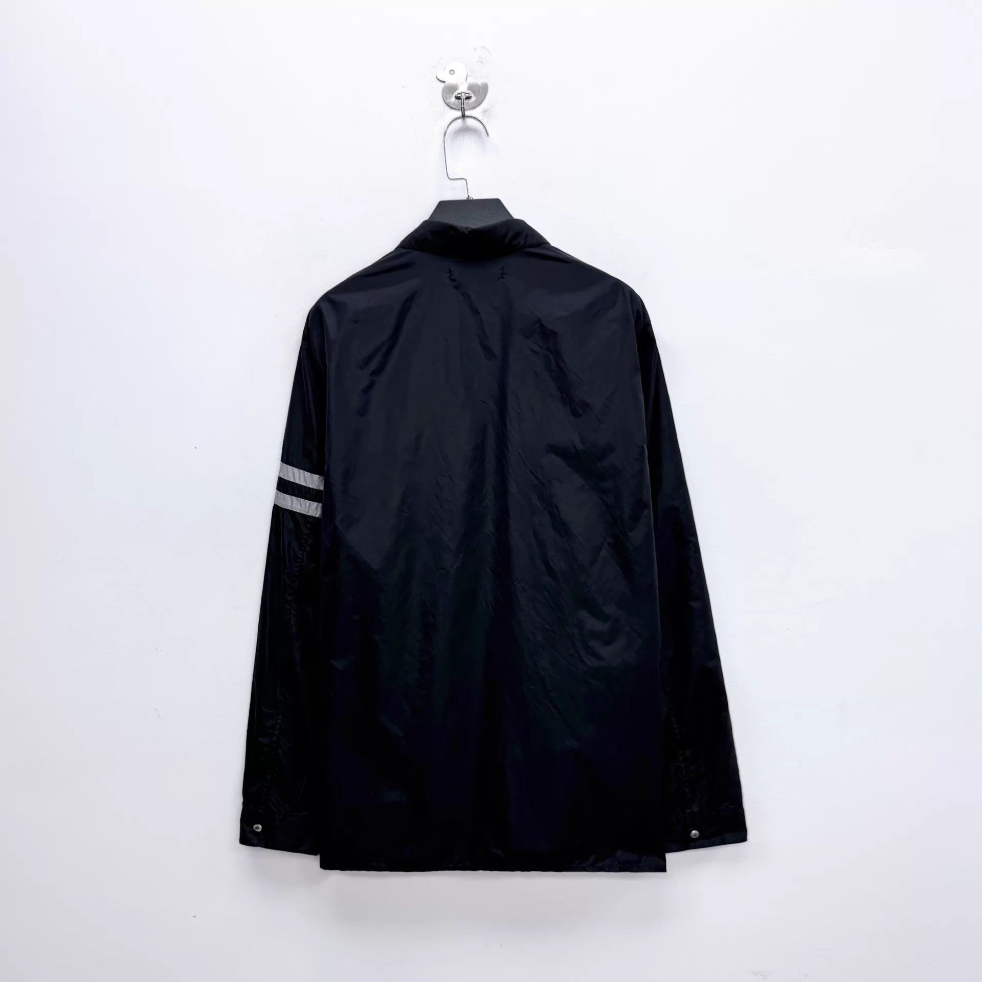 Prada Prada Black Recycled Nylon Chain Jacket L Unisex 98 New Rare Size US L / EU 52-54 / 3 - 2 Thumbnail