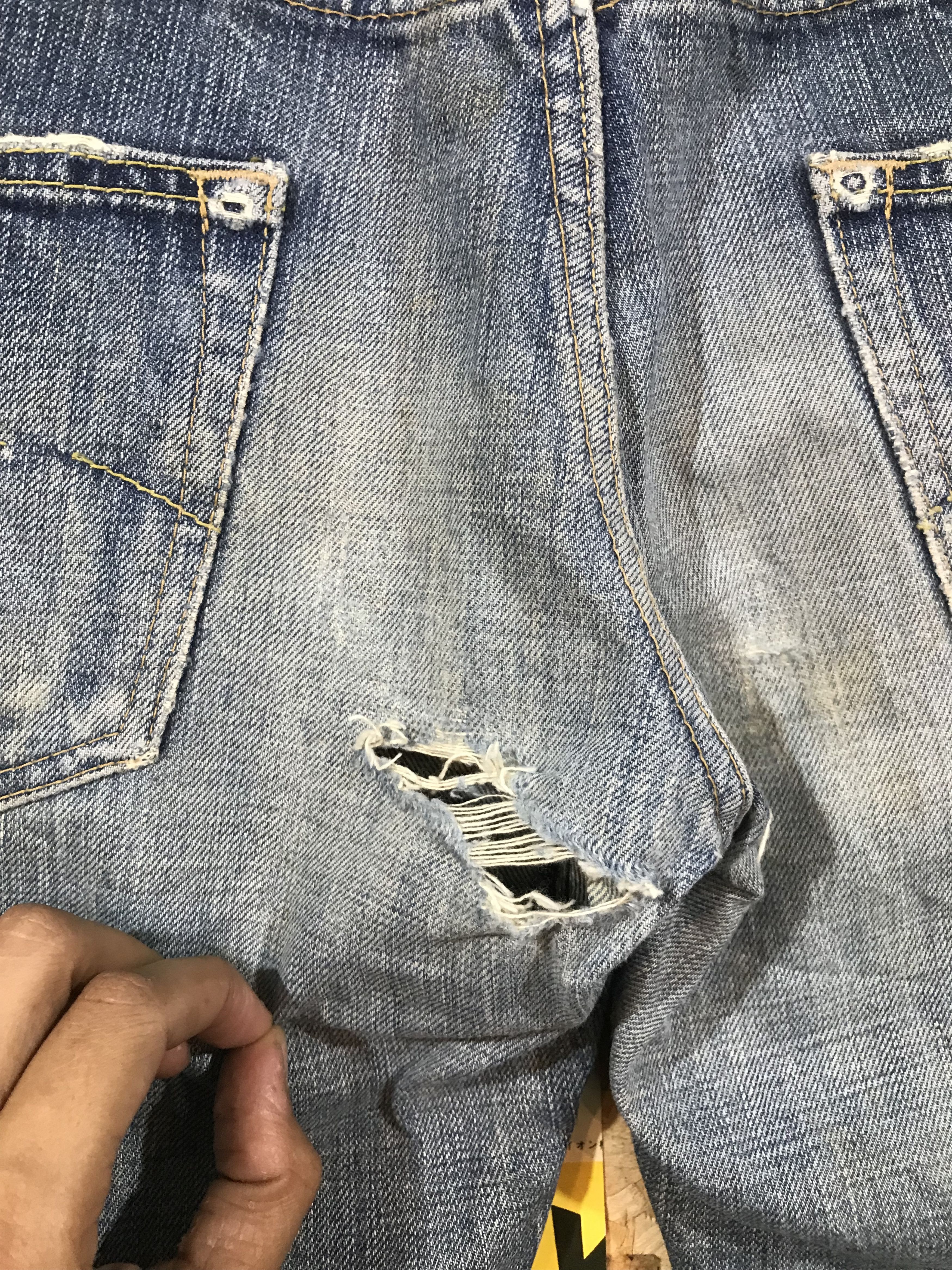 Hysteric Glamour Distressed Hysteric Glamour Denim Pants Size US 32 / EU 48 - 9 Thumbnail