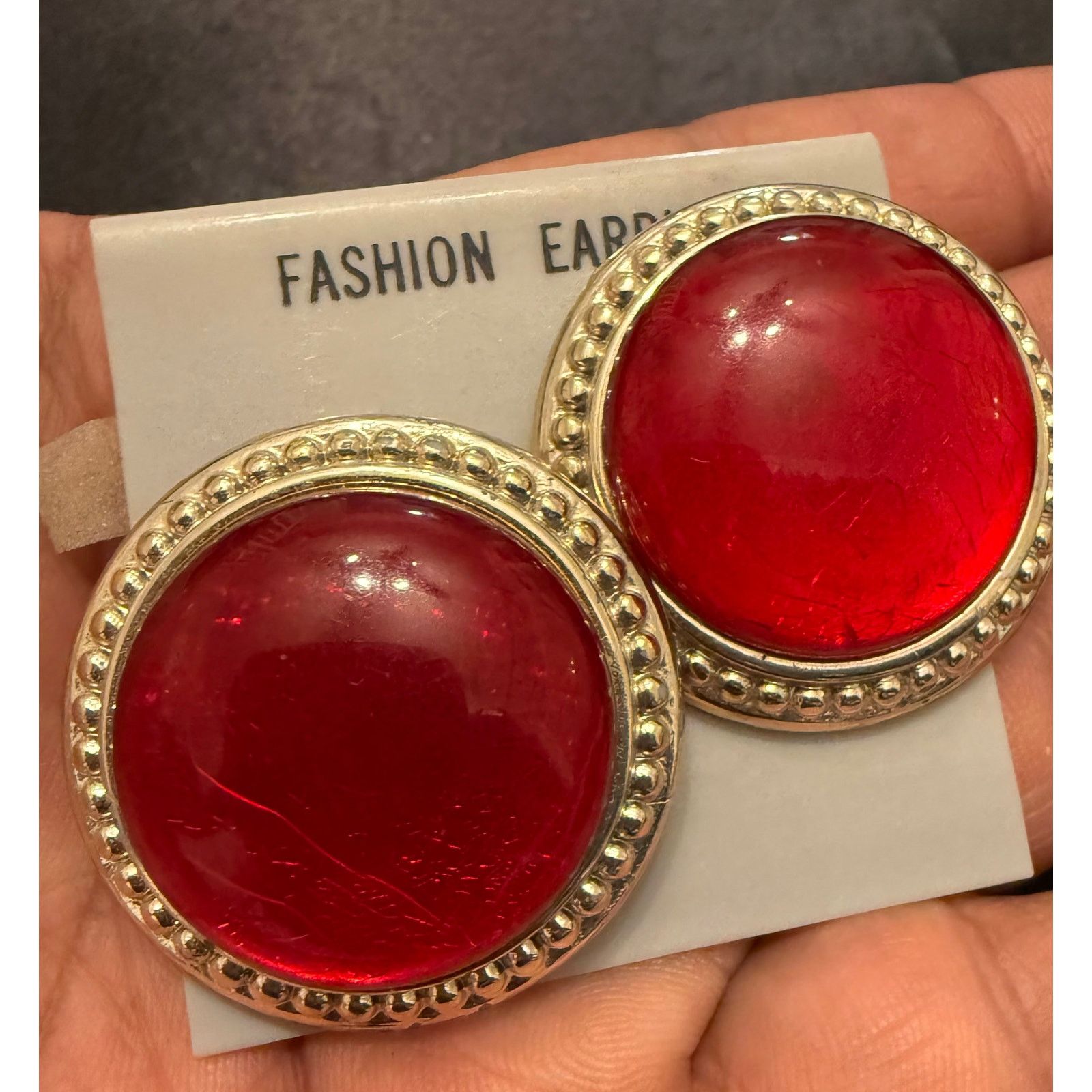 Other Vintage post earrings circa 1980 Size ONE SIZE - 1 Thumbnail