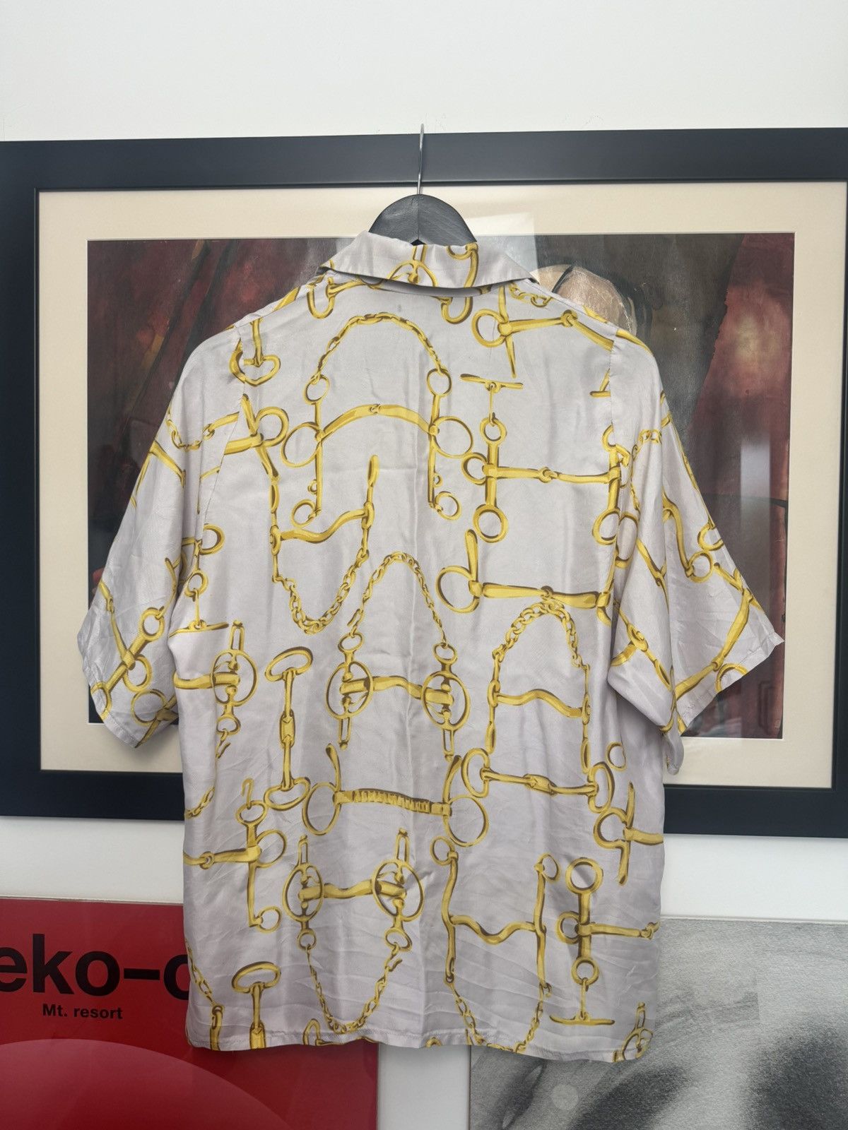Gucci SS93 Gucci Tom Ford Silk Button Up Fullprint Shirt Designer Size US M / EU 48-50 / 2 - 2 Thumbnail