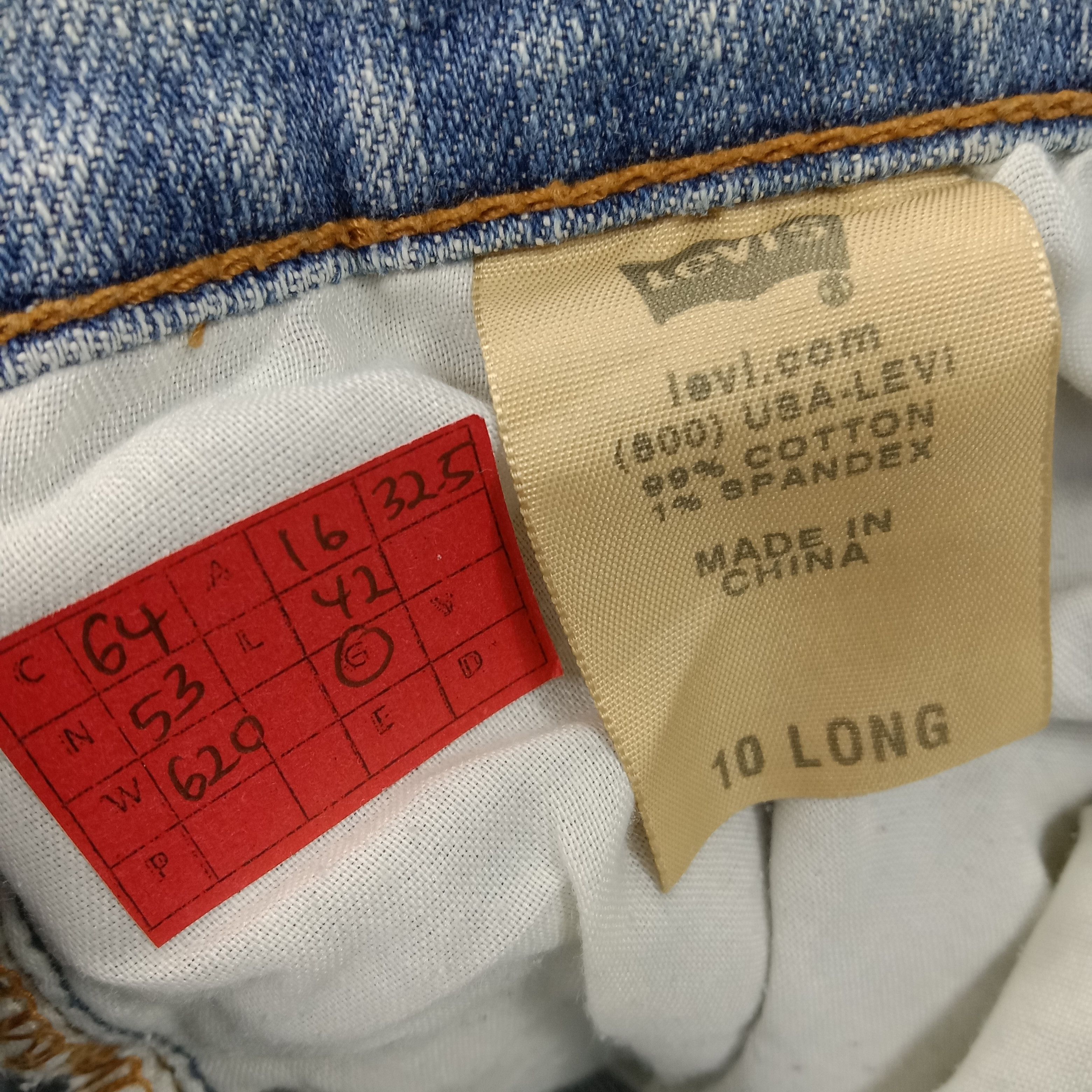 Levi's × Vintage Levis Distressed Jeans Streetwear Style Size 32" / US 10 / IT 46 - 13 Thumbnail