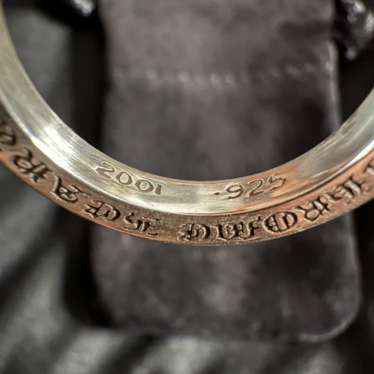 Chrome Hearts NYC FK YOU Ring sz: 9.5 Size ONE SIZE - 5 Thumbnail