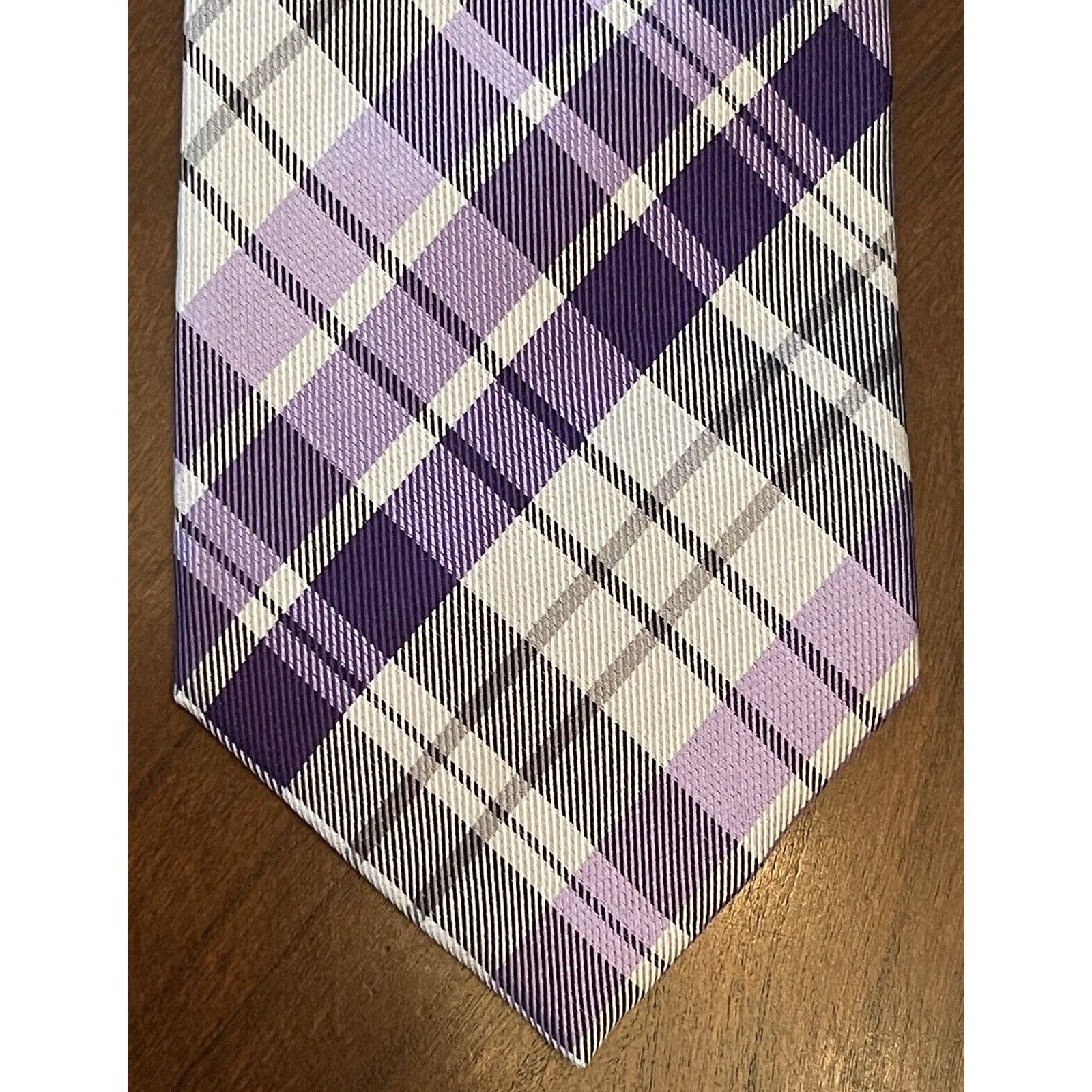 Alfani Alfani Purple Hand Made 100% Silk Made In China Size ONE SIZE - 1 Thumbnail