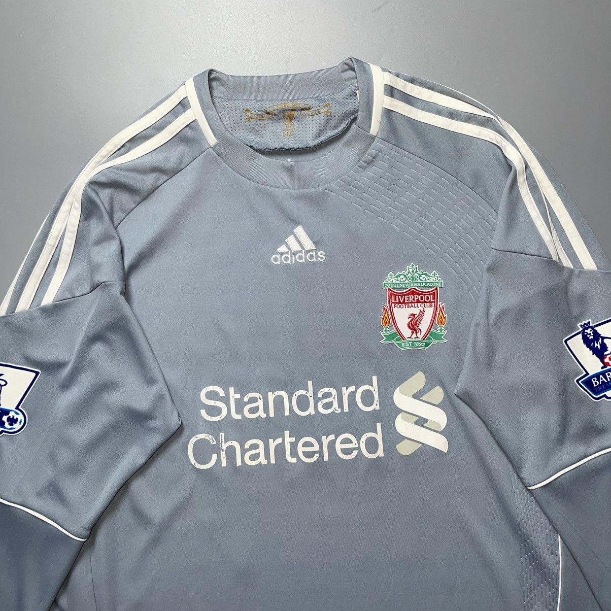 Adidas LIVERPOOL ADIDAS 2010/2011 GK FOOTBALL JERSEY #22 REINA Size US L / EU 52-54 / 3 - 4 Thumbnail