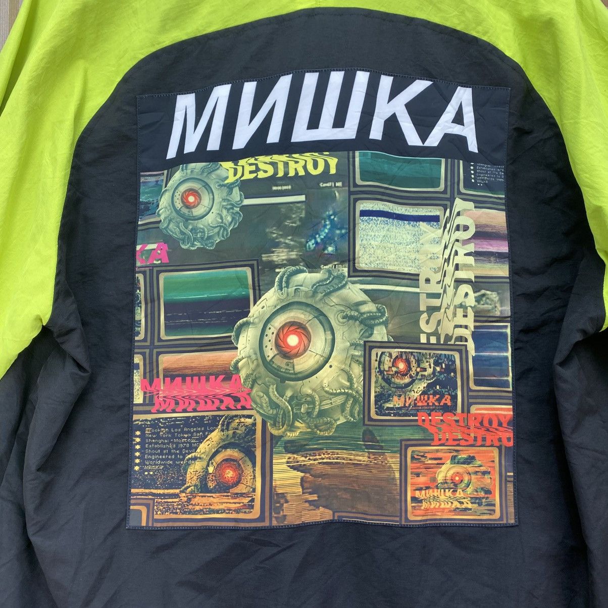 Mishka 🫶Y2k Mishka NYC Anorak Jacket Size US M / EU 48-50 / 2 - 6 Thumbnail