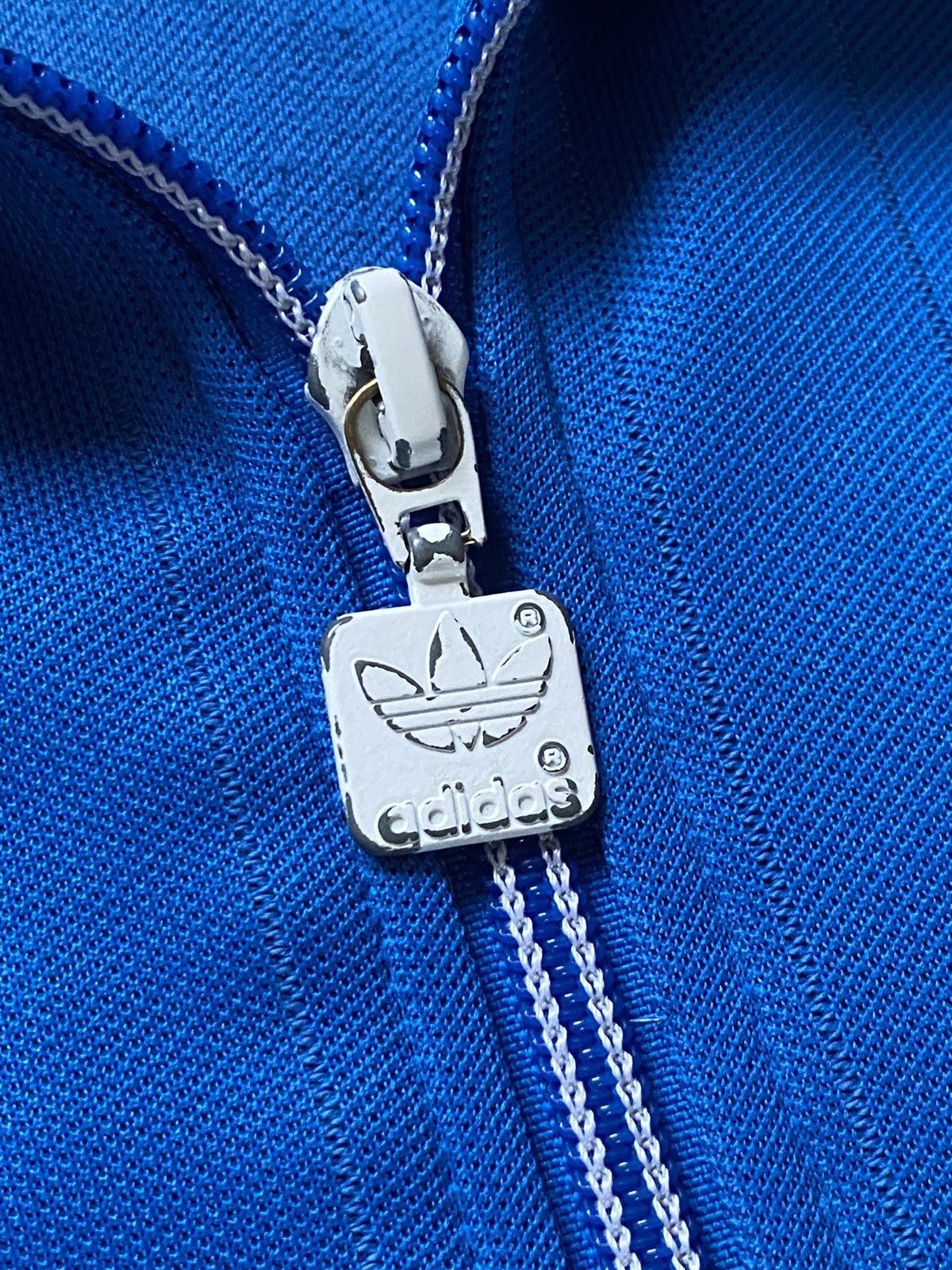Adidas × Vintage Men’s Track Bomber Jacket Adidas Vintage Size L Blue Size US L / EU 52-54 / 3 - 6 Thumbnail