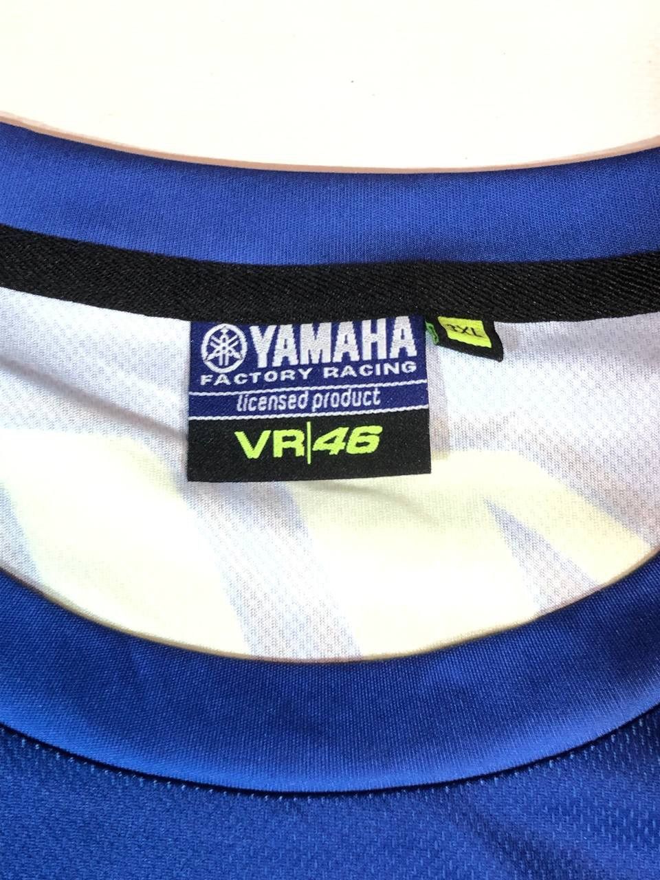 NASCAR × Yamaha Yamaha 46 Racing T-Shirt Size US XXL / EU 58 / 5 - 9 Thumbnail