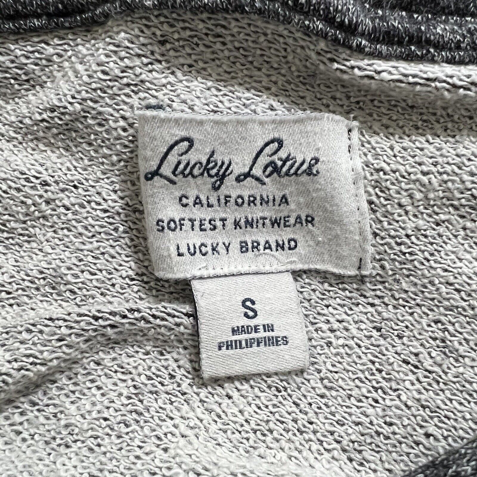 Lucky Brand Lucky Lotus Lucky Brand Softest Knitwear Hooded Sweater Size S / US 4 / IT 40 - 3 Thumbnail
