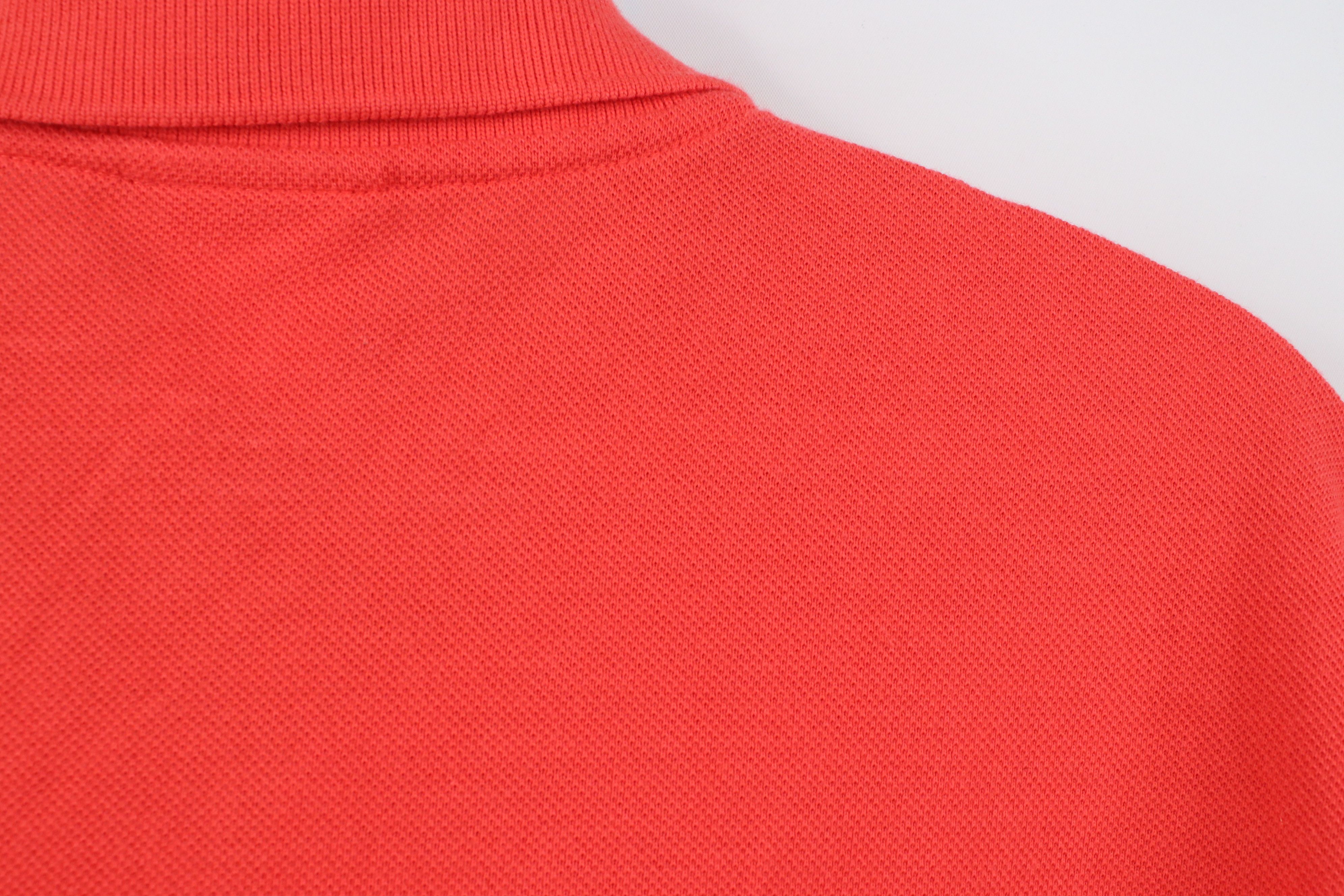 Lacoste Lacoste Live ! Croc Logo Knit Golf POlo Shirt Salmon Pink Size US M / EU 48-50 / 2 - 11 Thumbnail