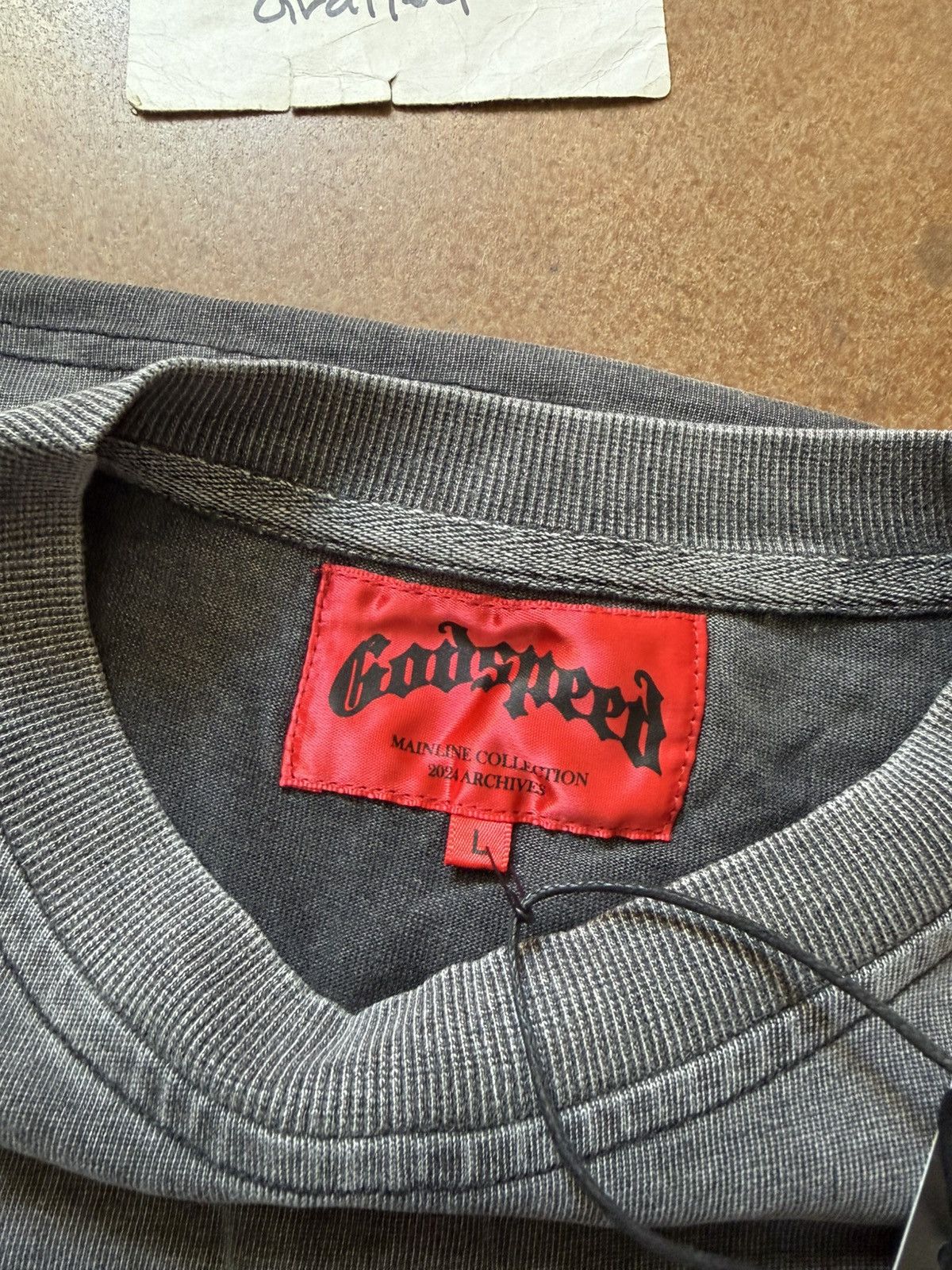 Godspeed Godspeed Balaclava Szn L/S Washed Grey Large Size US L / EU 52-54 / 3 - 5 Thumbnail