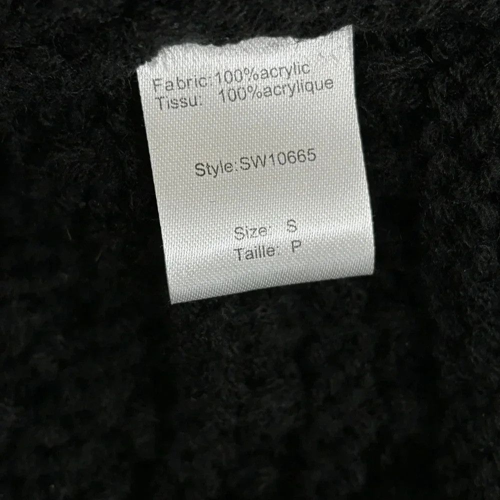 ELAN Elan Chunky Knit Blouse Size S / US 4 / IT 40 - 4 Thumbnail