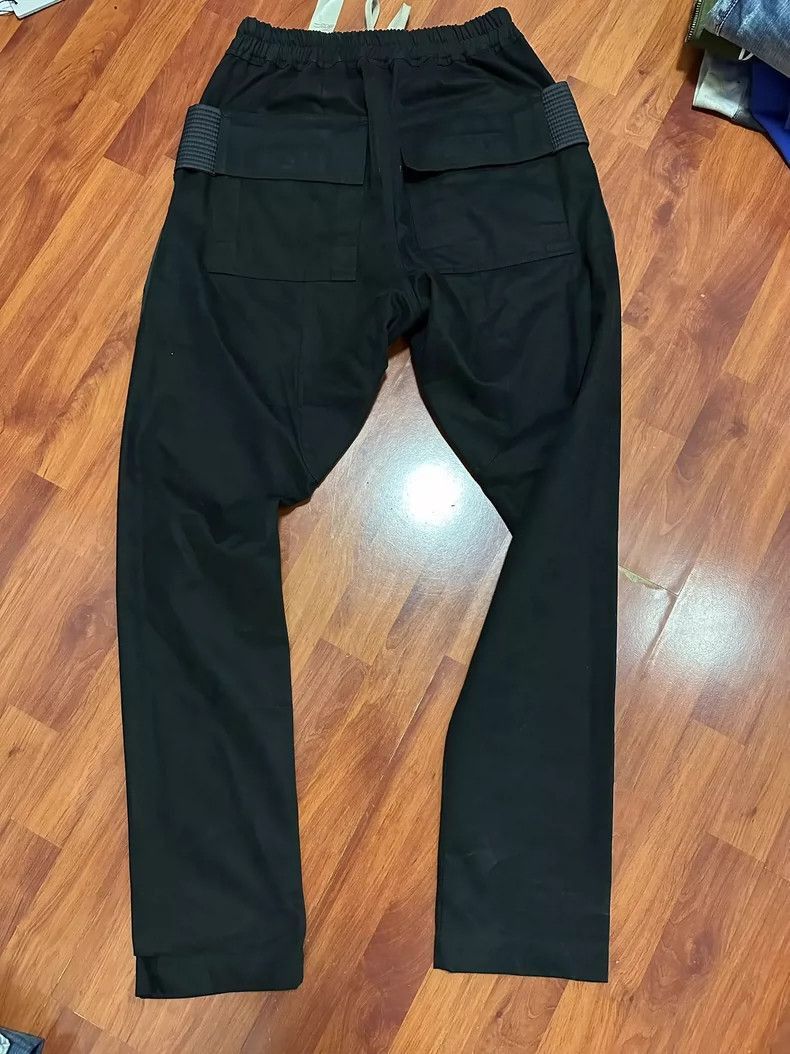 Rick Owens Rick Owens Black Cargo Pants with Tags-2506 Size US 26 / EU 42 - 2 Thumbnail