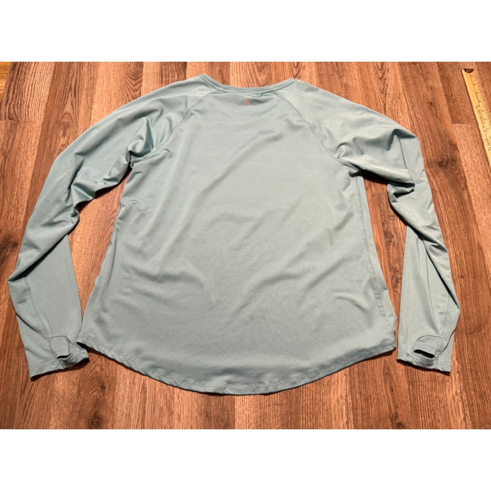 Tek Gear Tek Gear Shirt Women's Large Green Long Sleeve Active Wear Dry Tek Shirt T-Shirt Casual Modern Womens Premium Memories? Size L / US 10 / IT 46 - 2 Thumbnail
