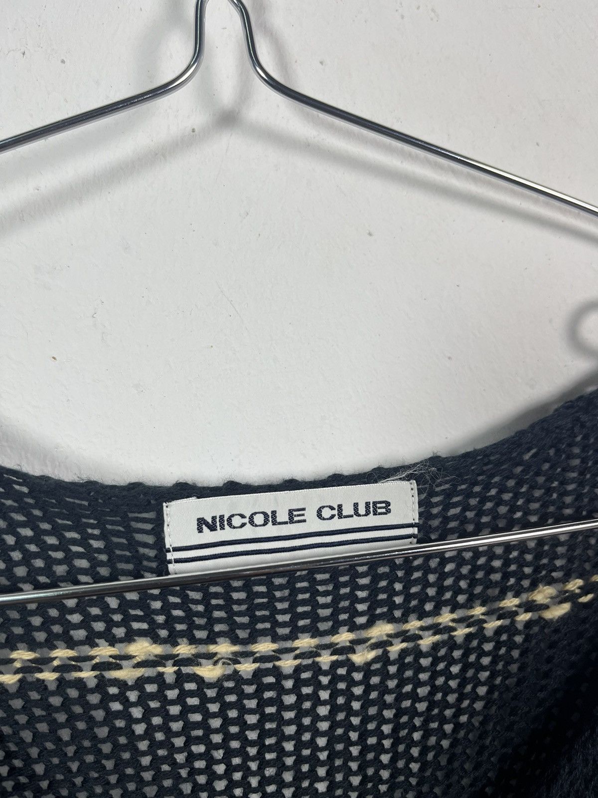 Nicole Club Vintage Knitwear NICOLE CLUB Size L / US 10 / IT 46 - 6 Thumbnail