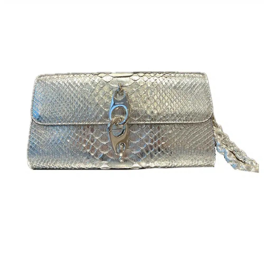 Tom Ford o1sndg1224 L1696 Size: OS / Shoulder Bag in Silver Size ONE SIZE - 1 Preview