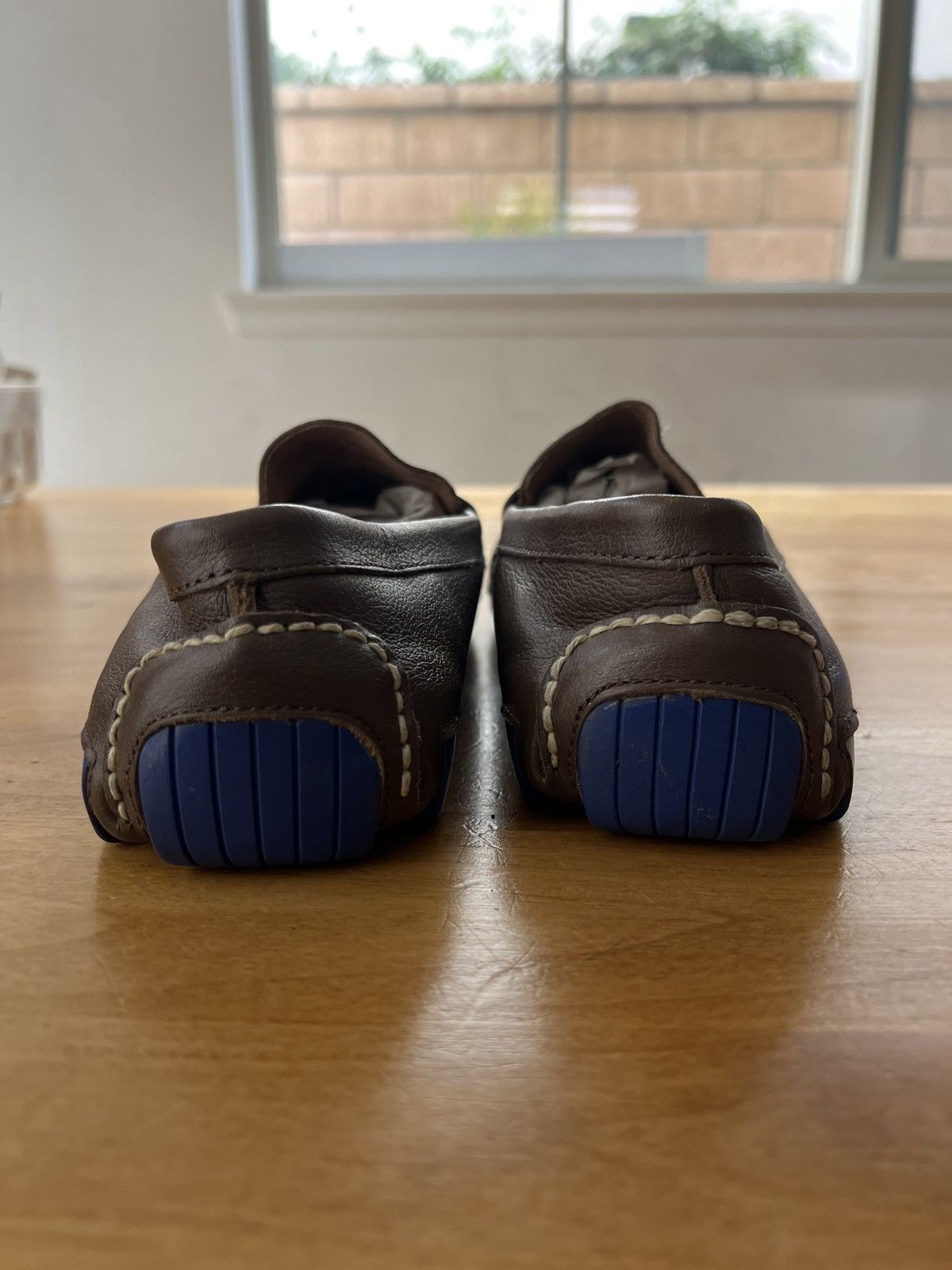 Polo Ralph Lauren × Ralph Lauren Polo Ralph Lauren Arkley Penny Brown Leather Driving Loafer Size US 10 / EU 43 - 7 Thumbnail