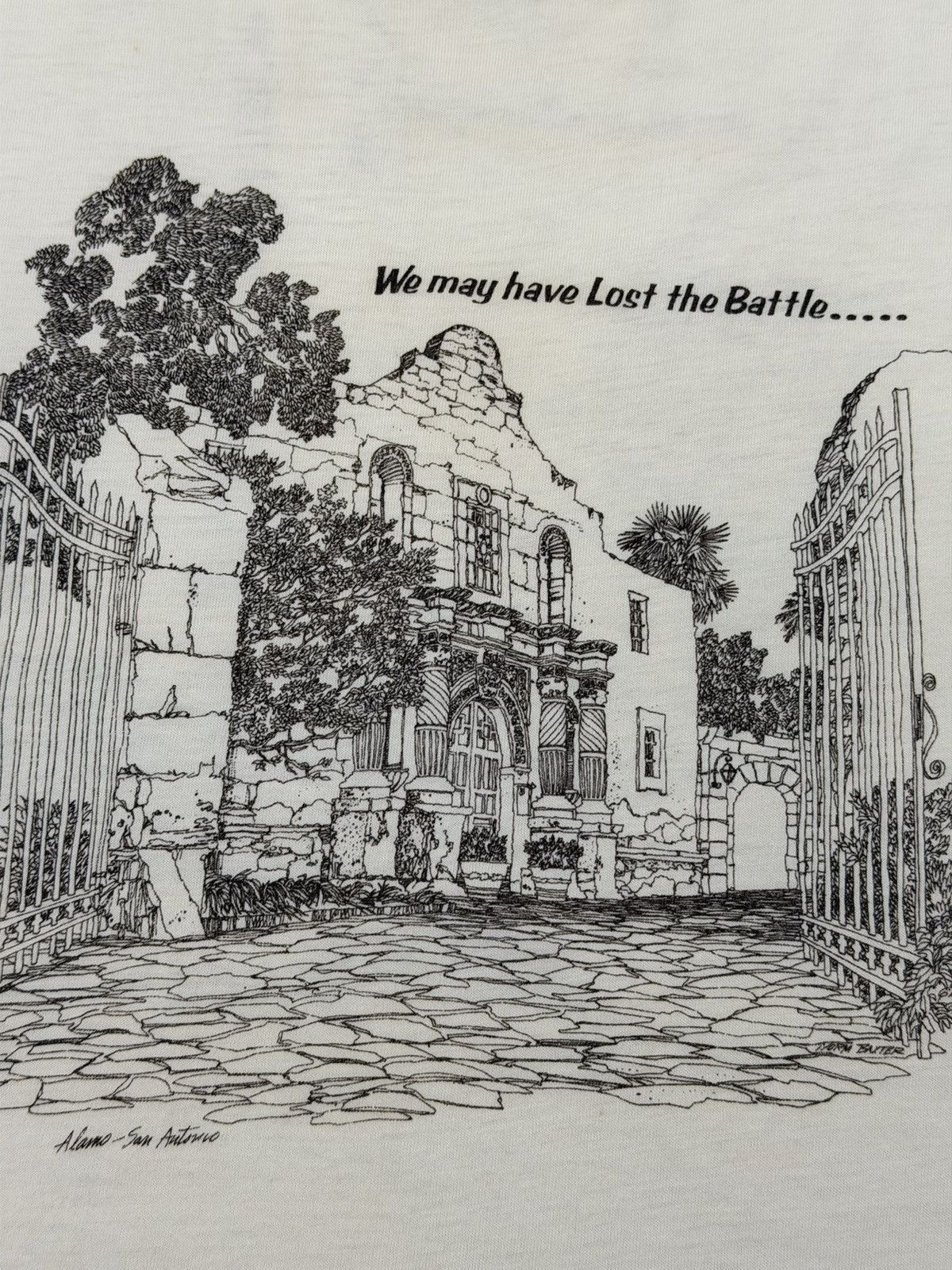 Vintage Vintage Texas Revolution Souvenir Tee San Jacinto Monument L Size US L / EU 52-54 / 3 - 5 Thumbnail
